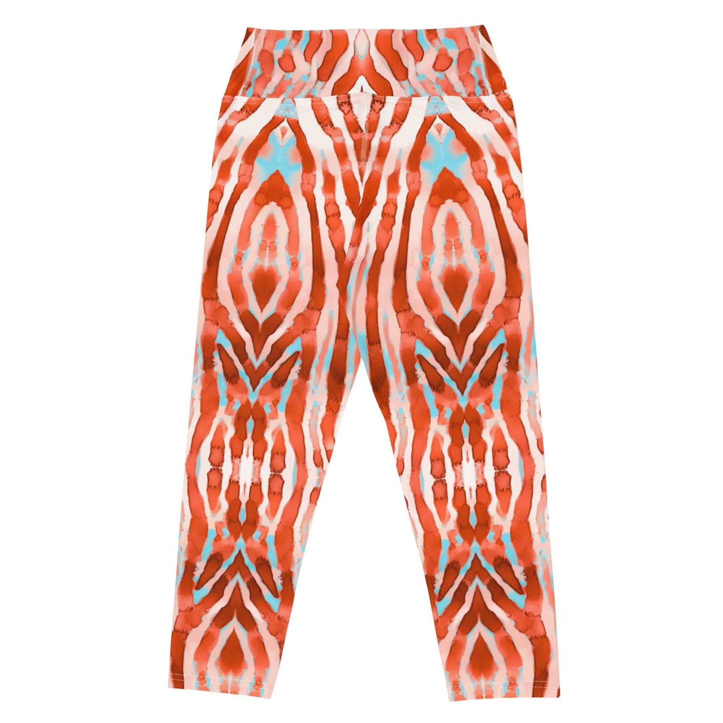 Salinity Swimwear Lionfish Stripes Capri Swim Leggings Capri Leggings