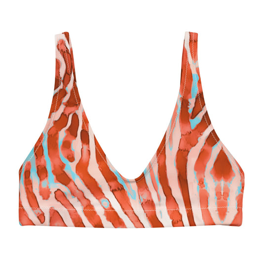 Salinity Swimwear Lionfish Stripes Eco Bikini Top Bikini Top