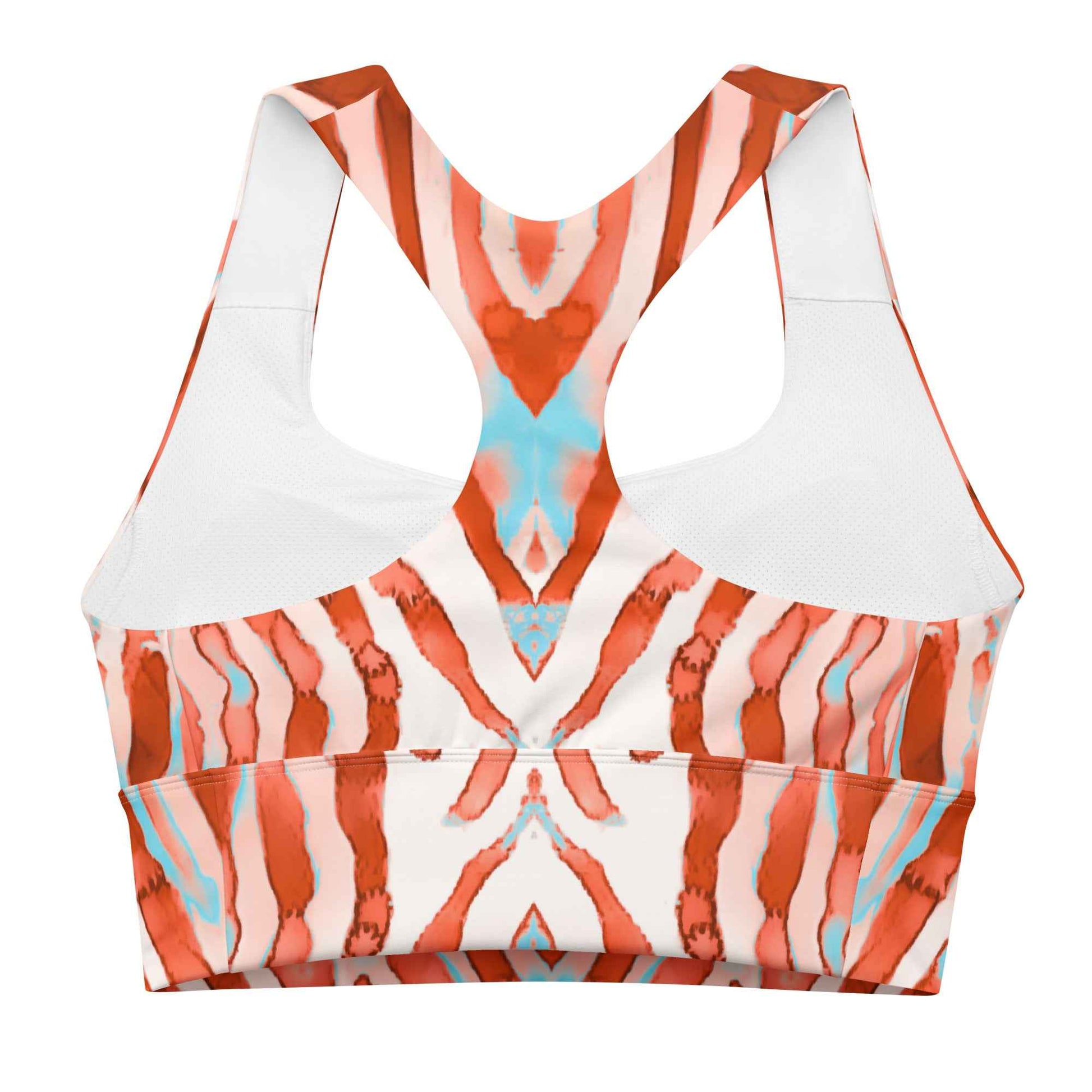 Salinity Swimwear Lionfish Stripes Eco Sports Swim Top Sports Top