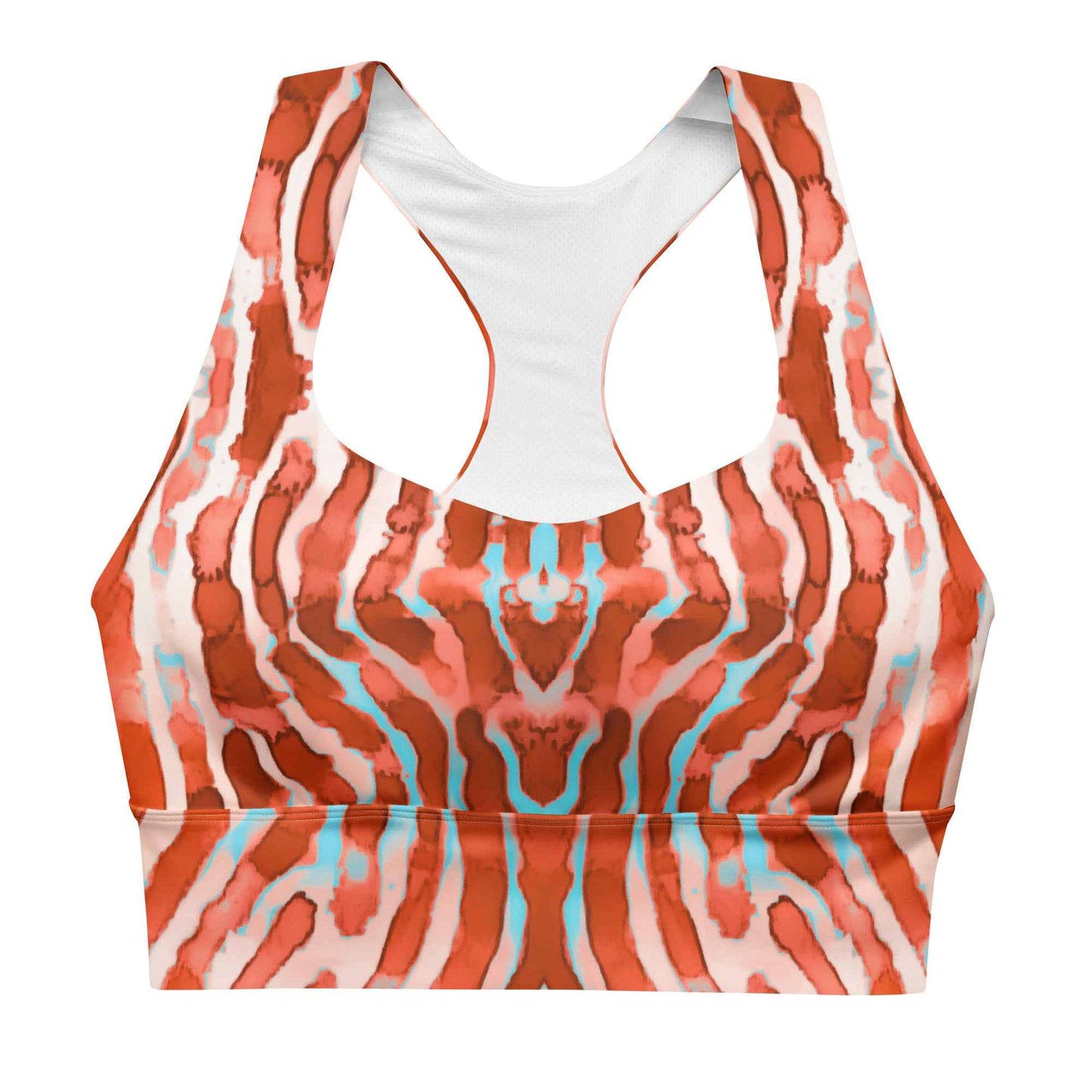Salinity Swimwear Lionfish Stripes Eco Sports Swim Top Sports Top