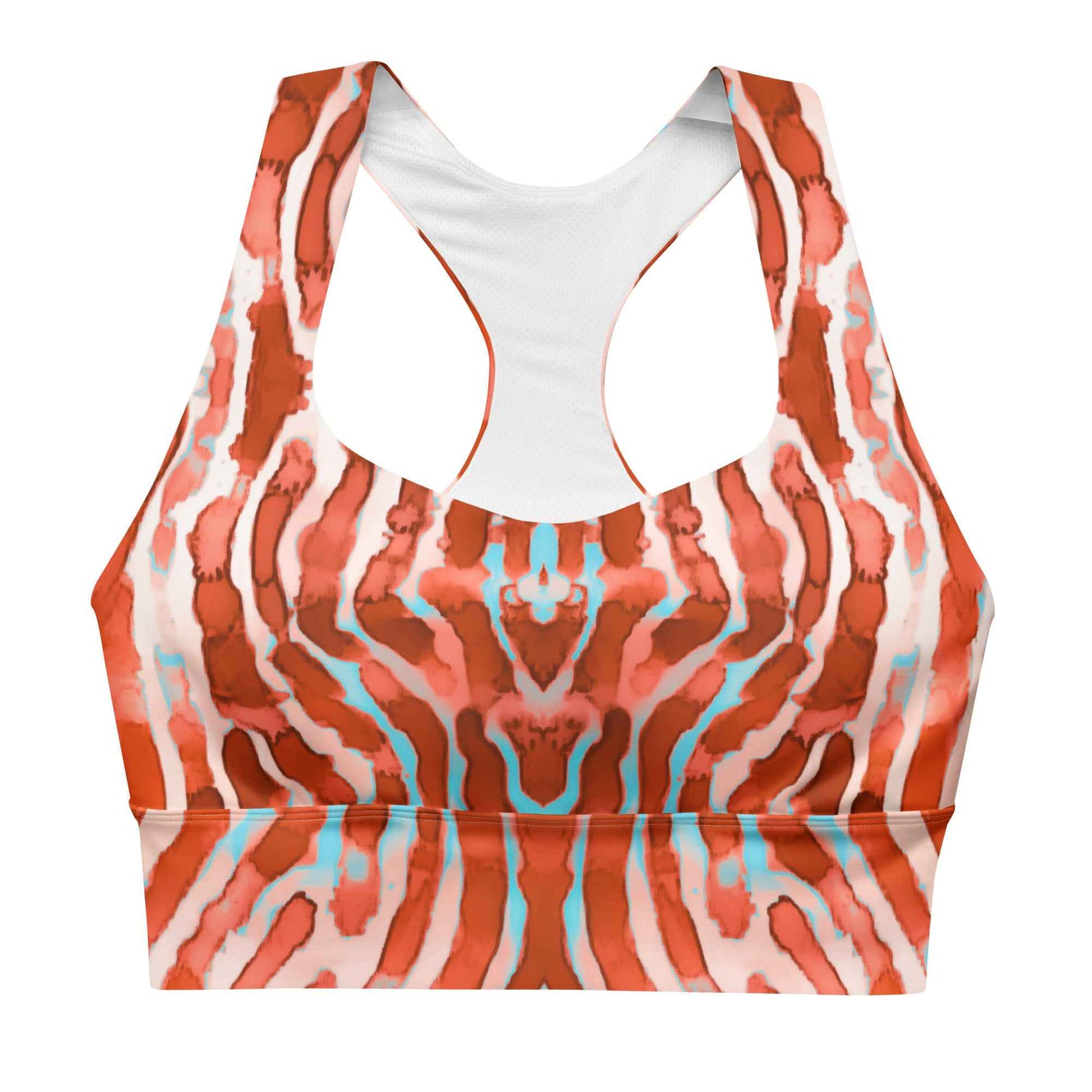 Salinity Swimwear Lionfish Stripes Eco Sports Swim Top Sports Top