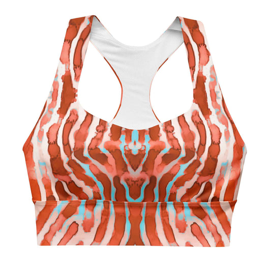 Salinity Swimwear Lionfish Stripes Eco Sports Swim Top Sports Top