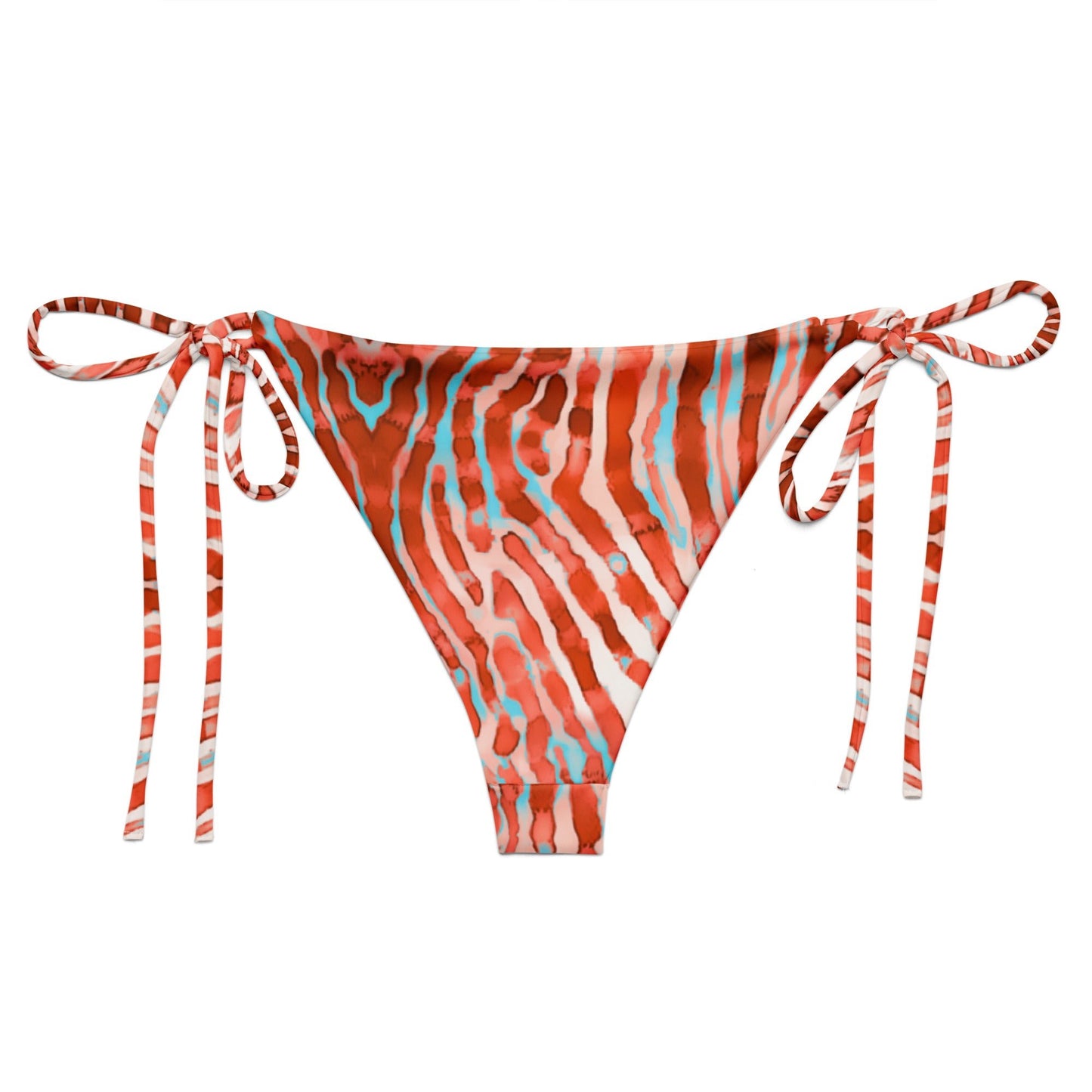 Salinity Swimwear Lionfish Stripes Eco String Bikini Bottom Bikini Bottom