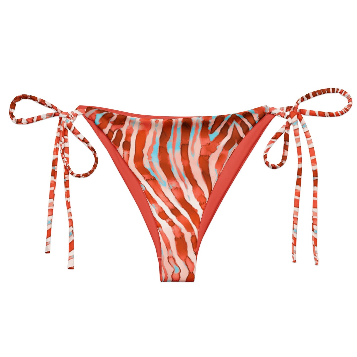 Salinity Swimwear Lionfish Stripes Eco String Bikini Bottom Bikini Bottom