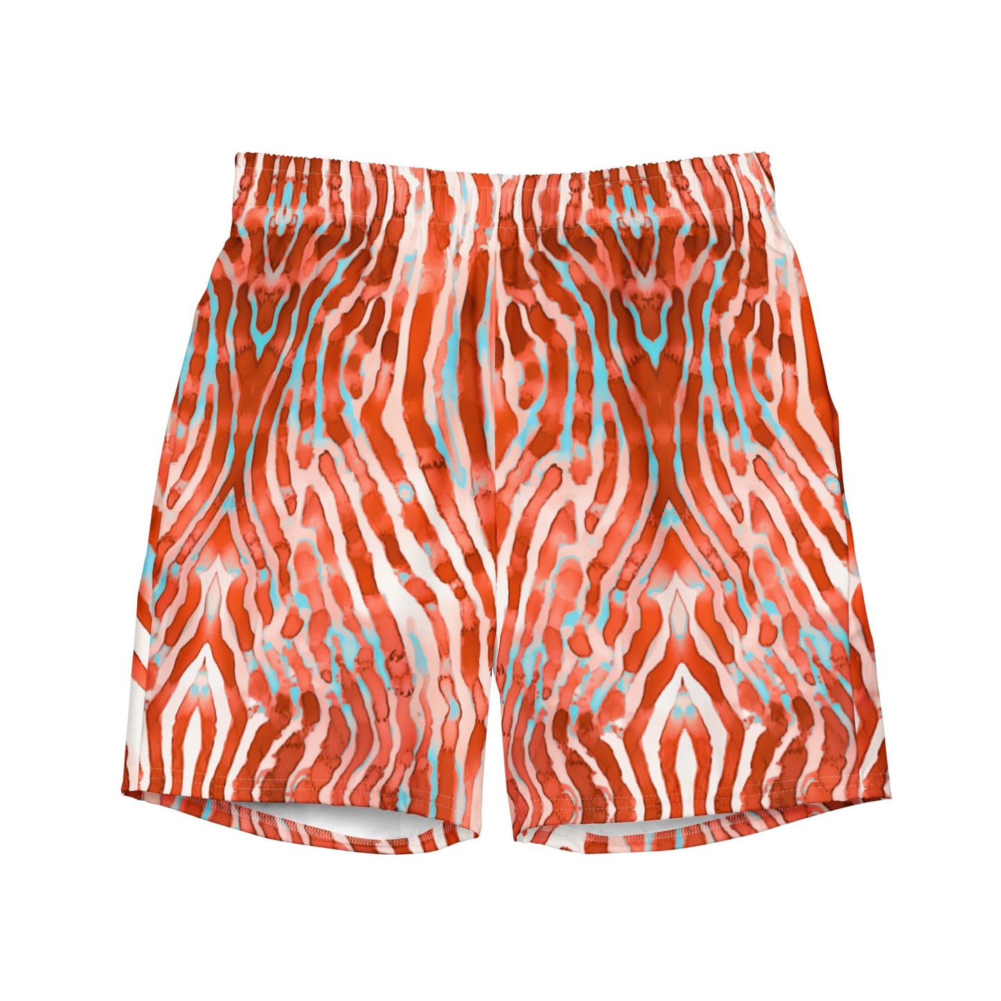 Salinity Swimwear Lionfish Stripes Eco Swim Trunks Swim Trunks