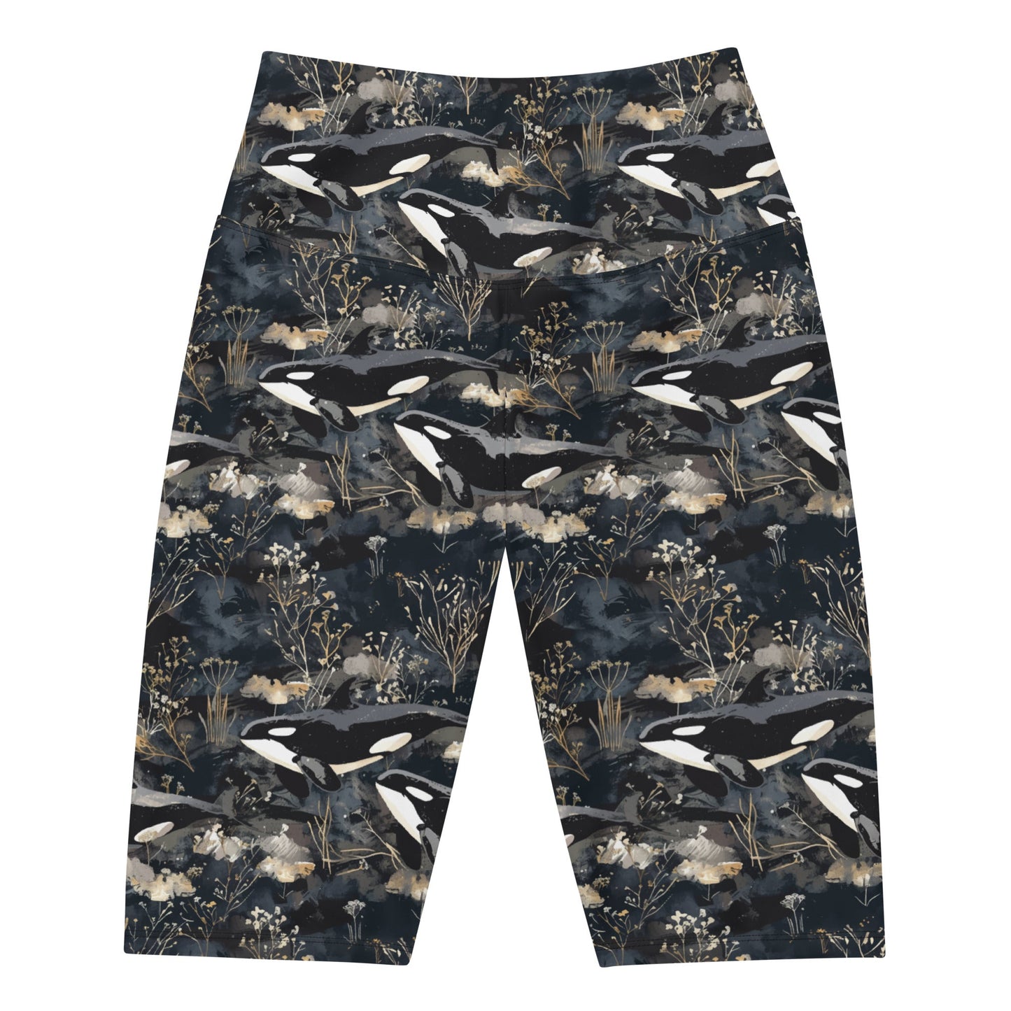 Salinity Swimwear Midnight Orca 8" Inch Dive Shorts Shorts
