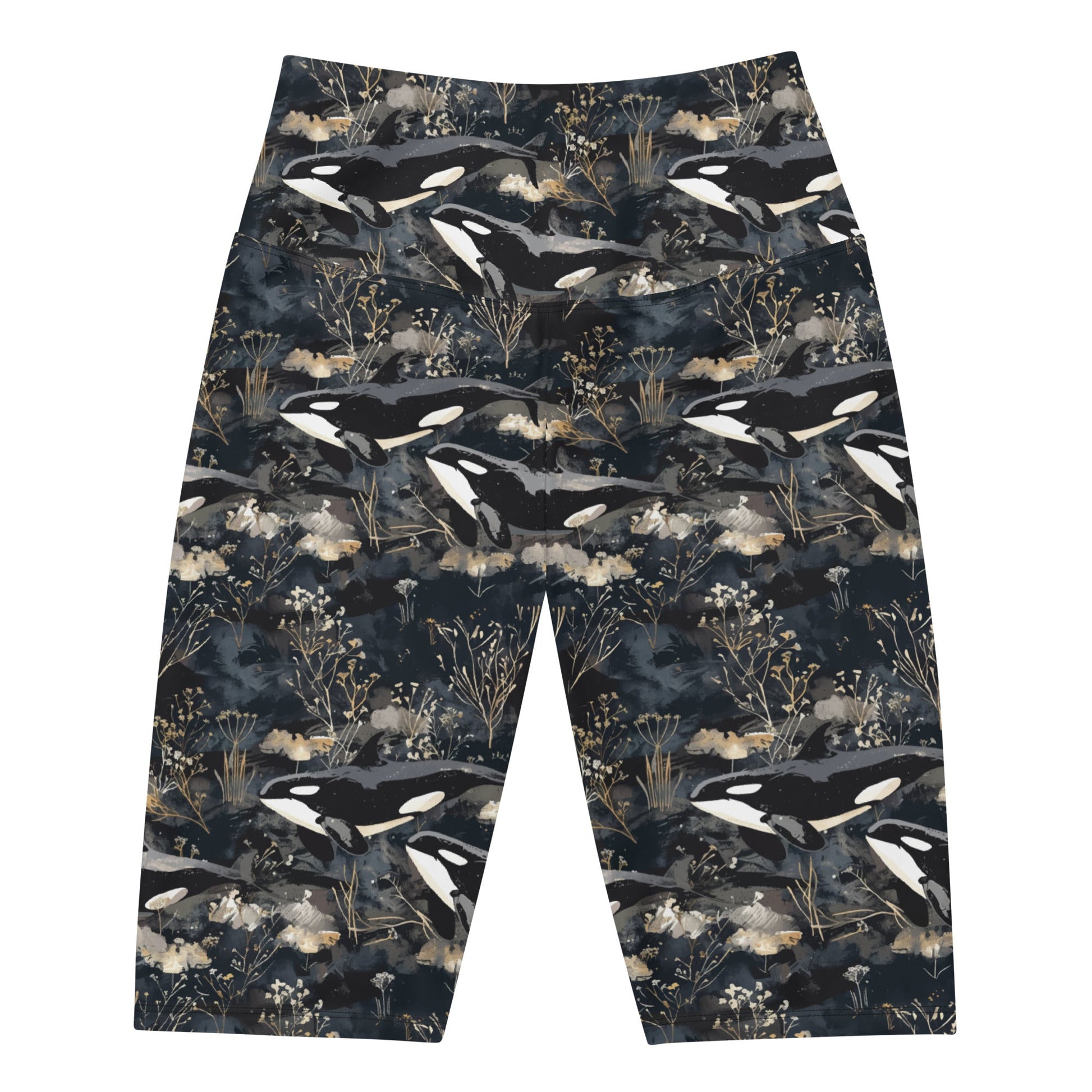 Midnight Orca 8" Inch Dive Shorts - Salinity Swimwear