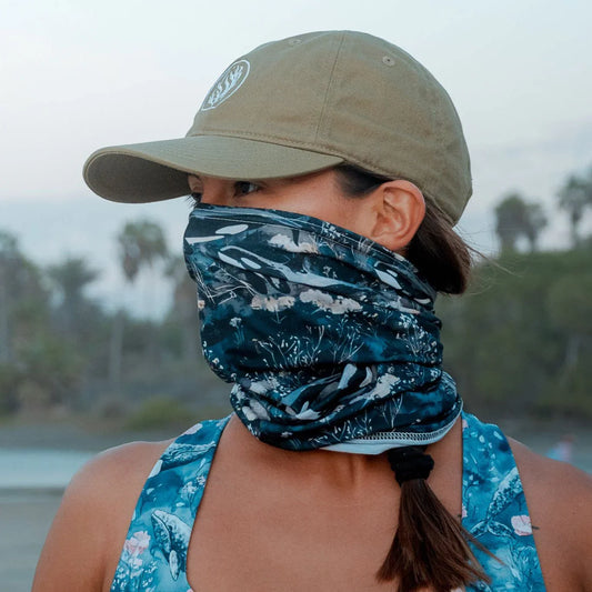 Midnight Orca Buff - Salinity Swimwear