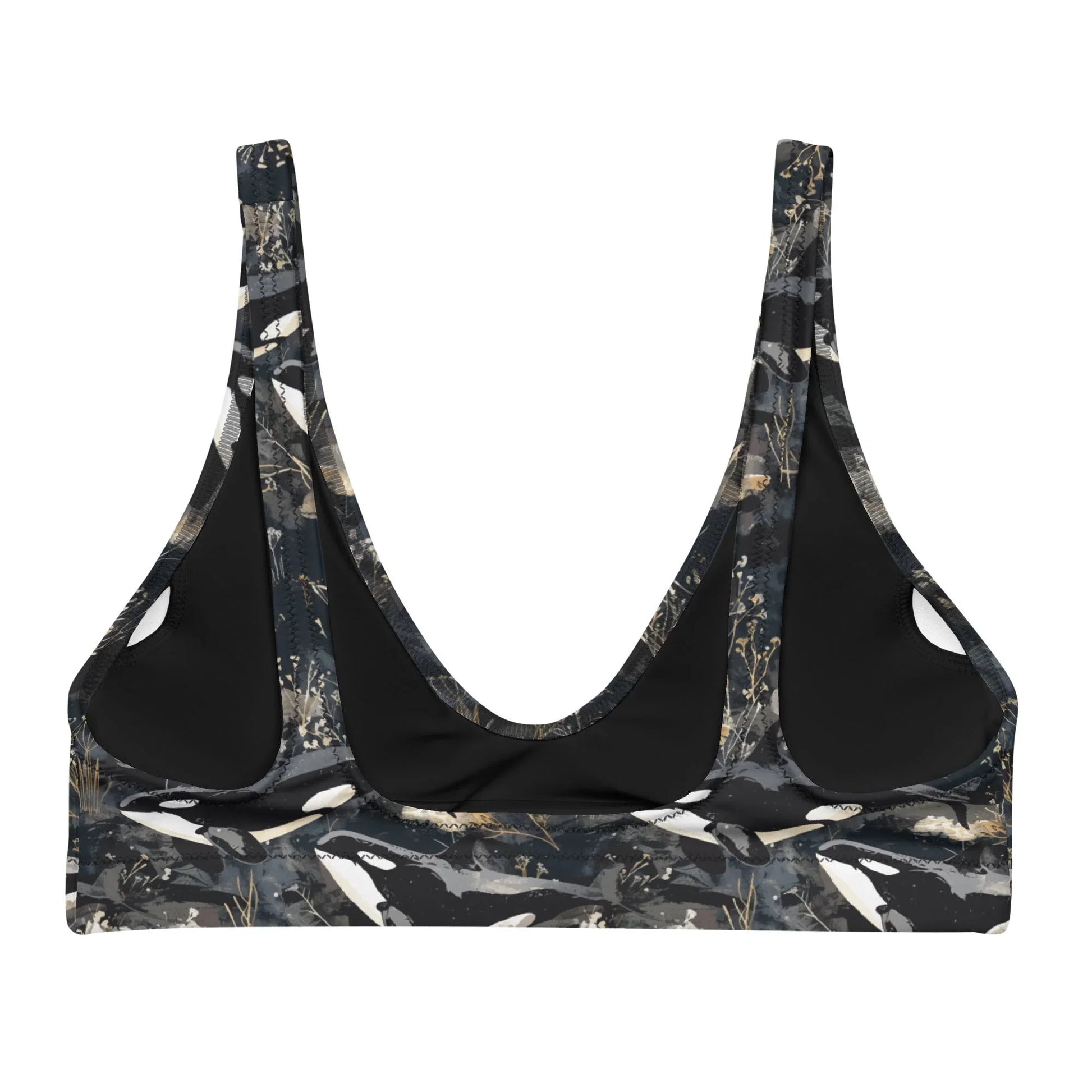 Midnight Orca Eco Bikini Top - Salinity Swimwear