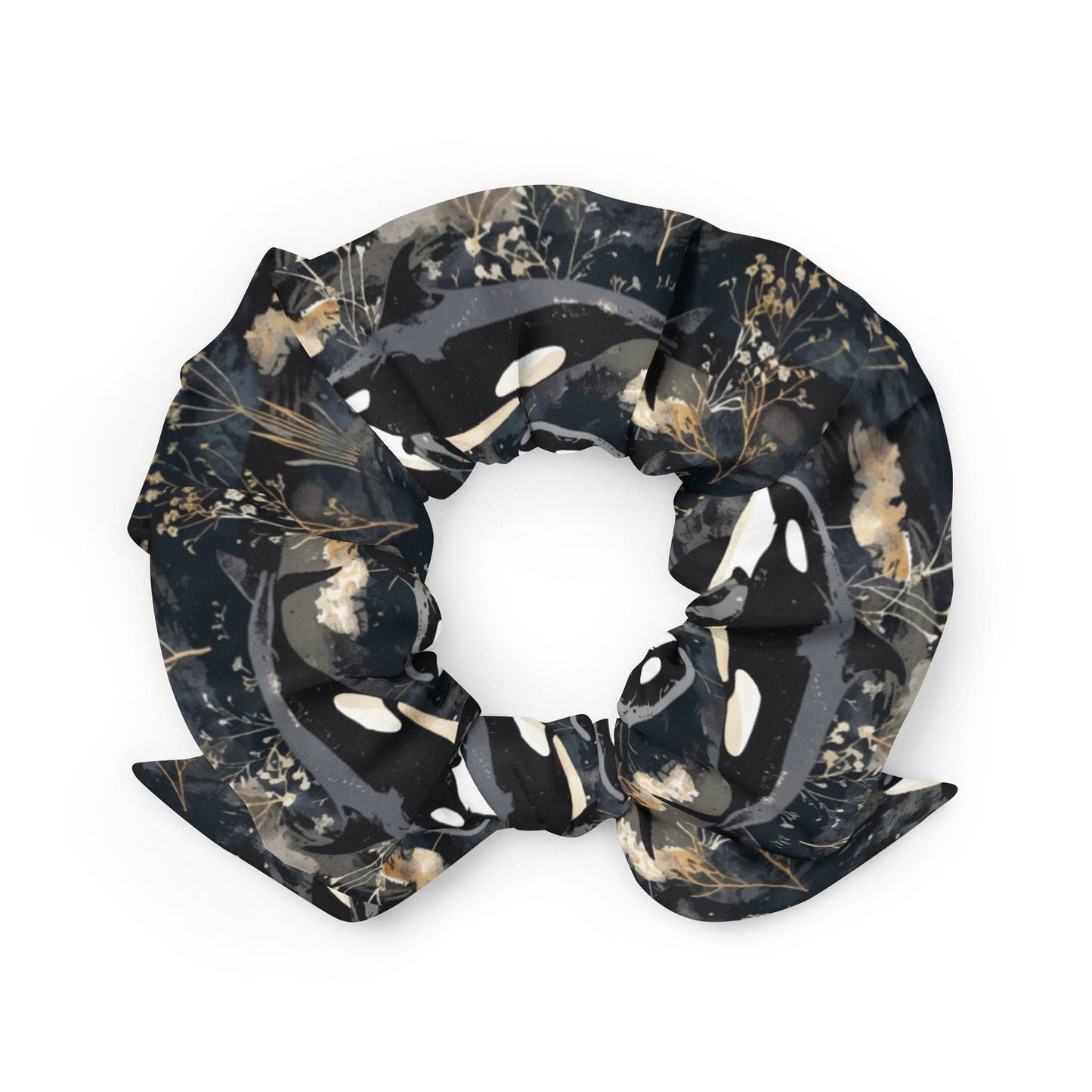 Salinity Swimwear Midnight Orca Eco - Scrunchie Scrunchie