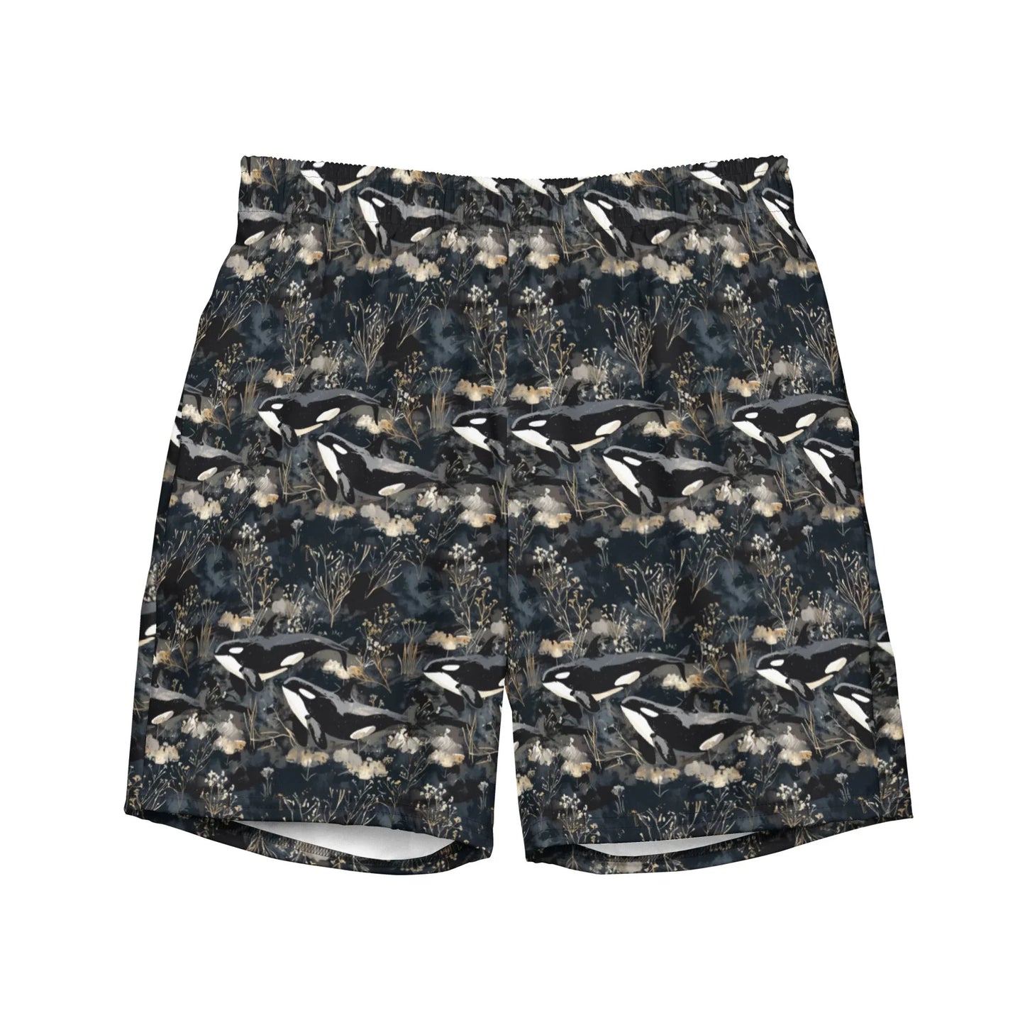 Midnight Orca Men's Swim Trunks - Salinity Swimwear