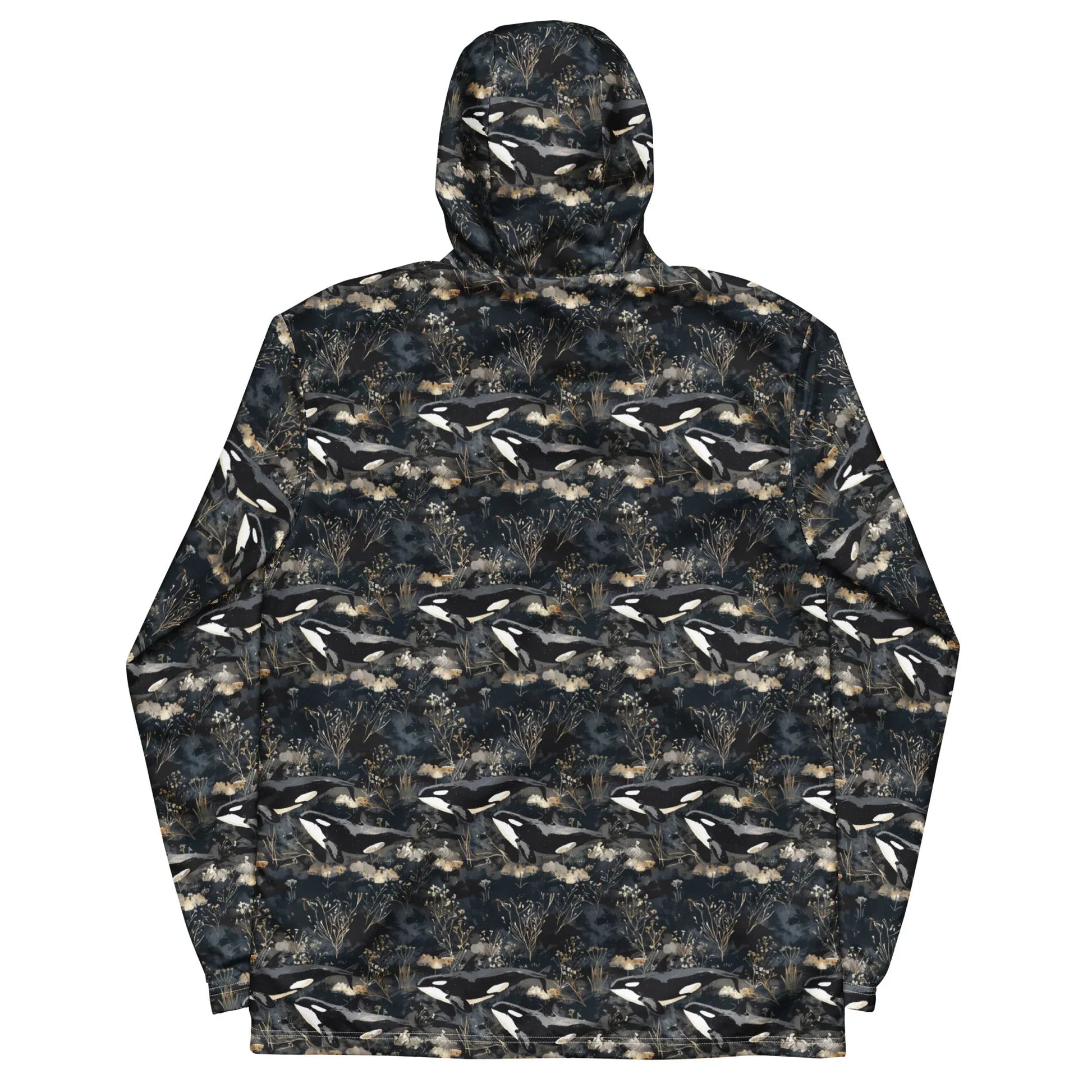 Midnight Orca Men's Windbreaker - Salinity Swimwear