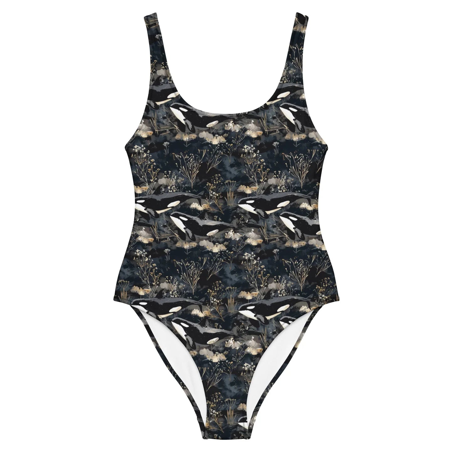 Midnight Orca One-Piece Swimsuit - Salinity Swimwear