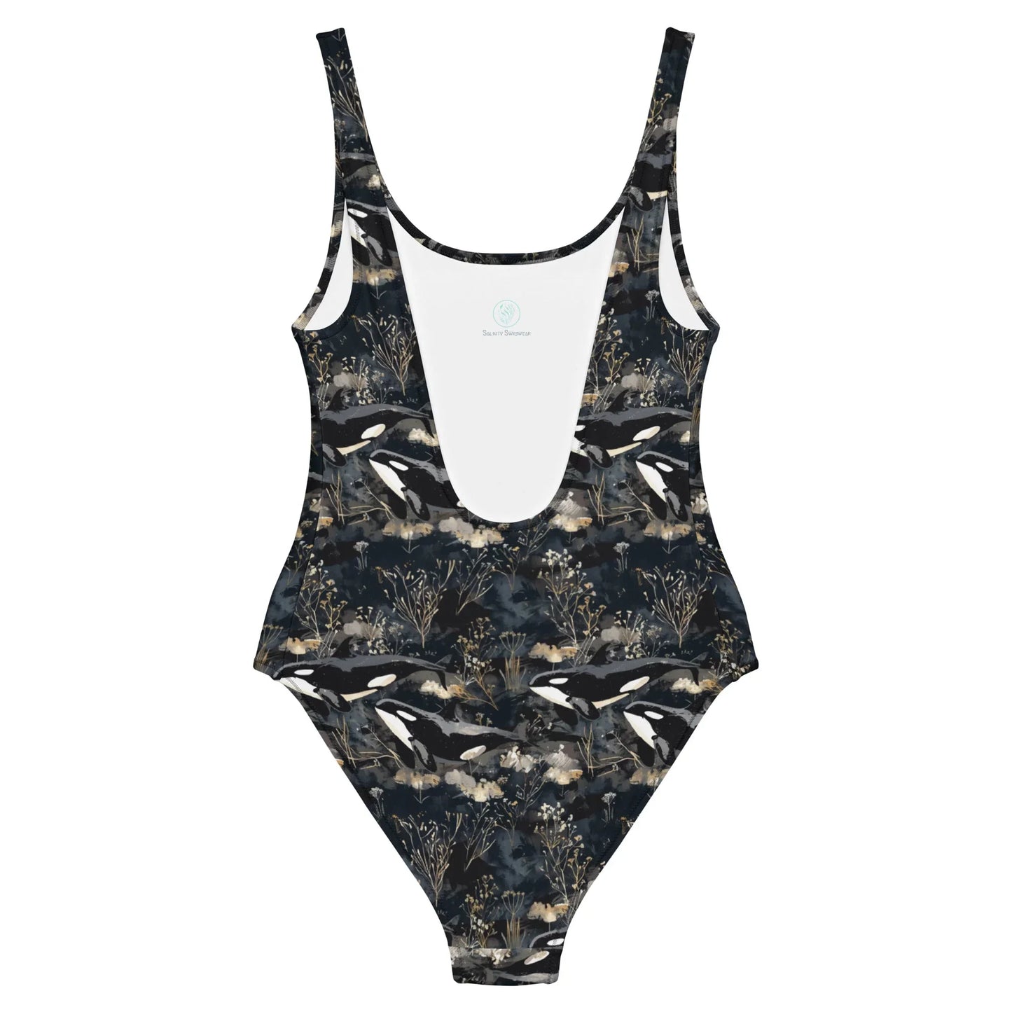 Midnight Orca One-Piece Swimsuit - Salinity Swimwear
