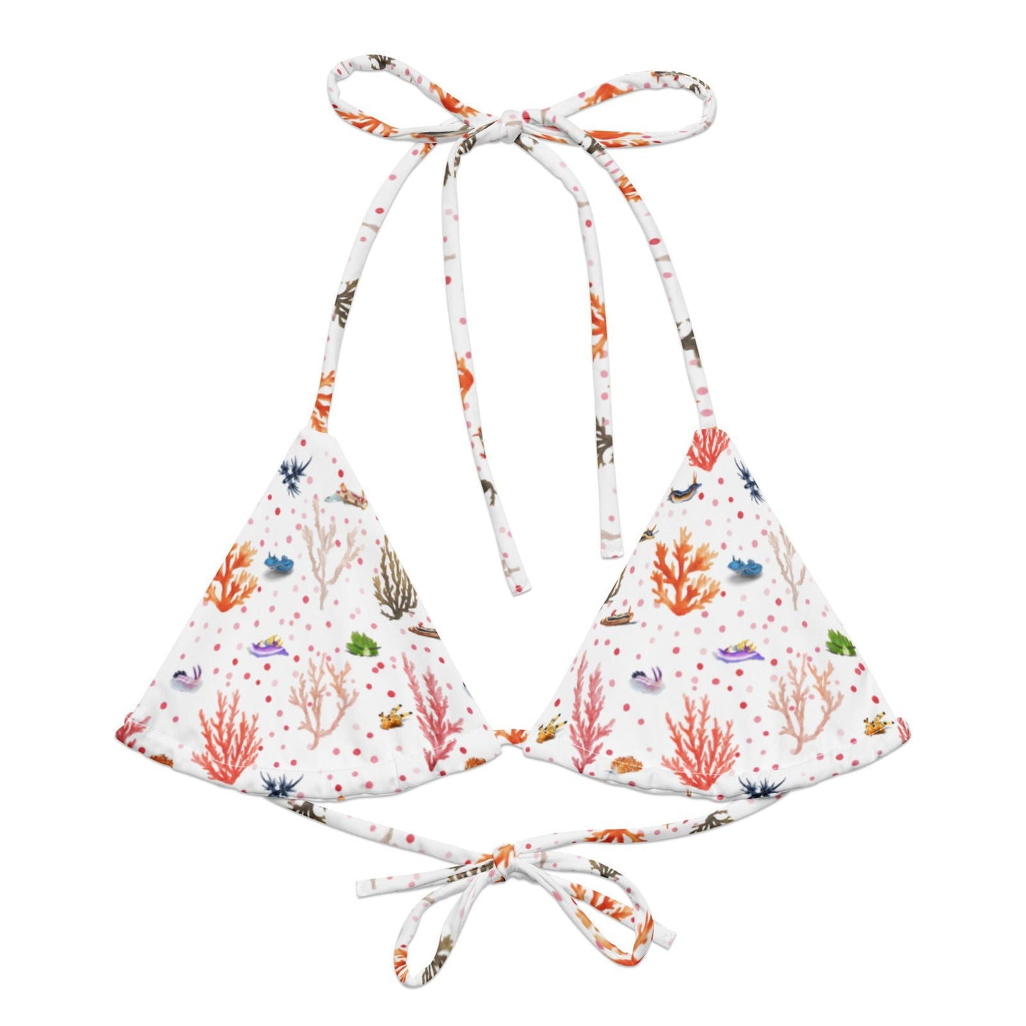 Salinity Swimwear Nudibranch Bliss Eco String Bikini Top Bikini Top