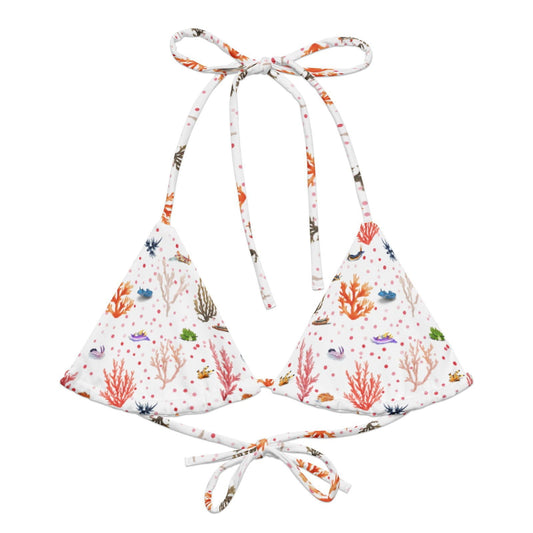 Nudibranch Bliss Eco String Bikini Top - Salinity Swimwear