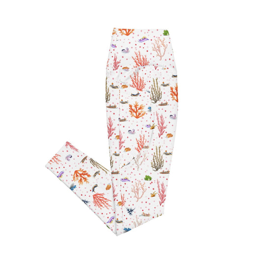 Nudibranch Bliss Eco Swim Leggings With Pockets - Salinity Swimwear