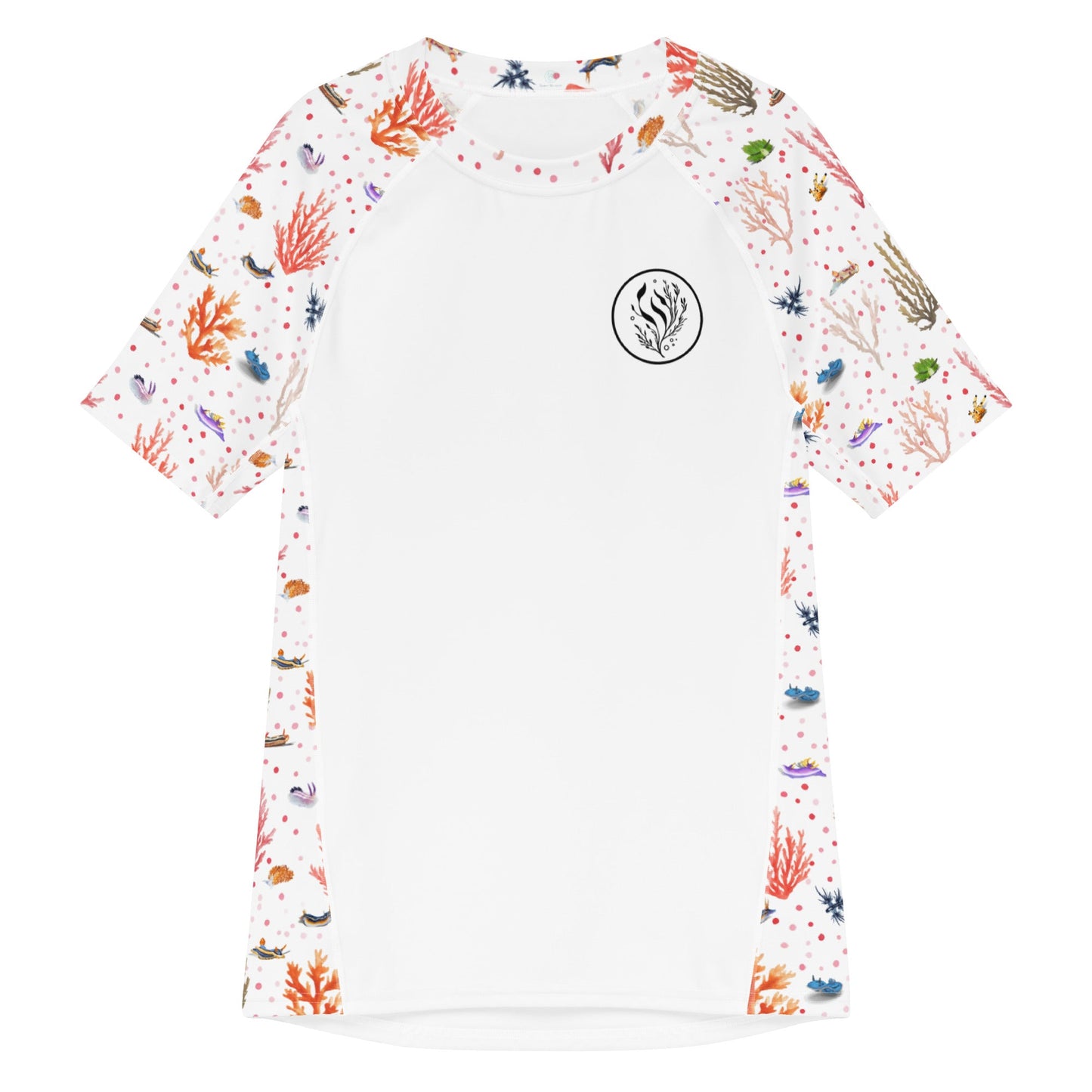 Nudibranch Bliss Men’s Short Sleeve Swim Shirt - Salinity Swimwear