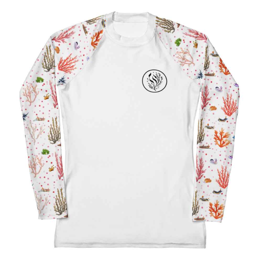 Salinity Swimwear Nudibranch Bliss Women's Rash Guard Solid Rash Guard