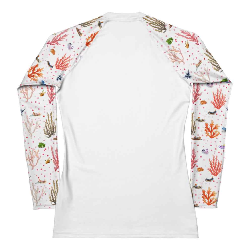 Salinity Swimwear Nudibranch Bliss Women's Rash Guard Solid Rash Guard