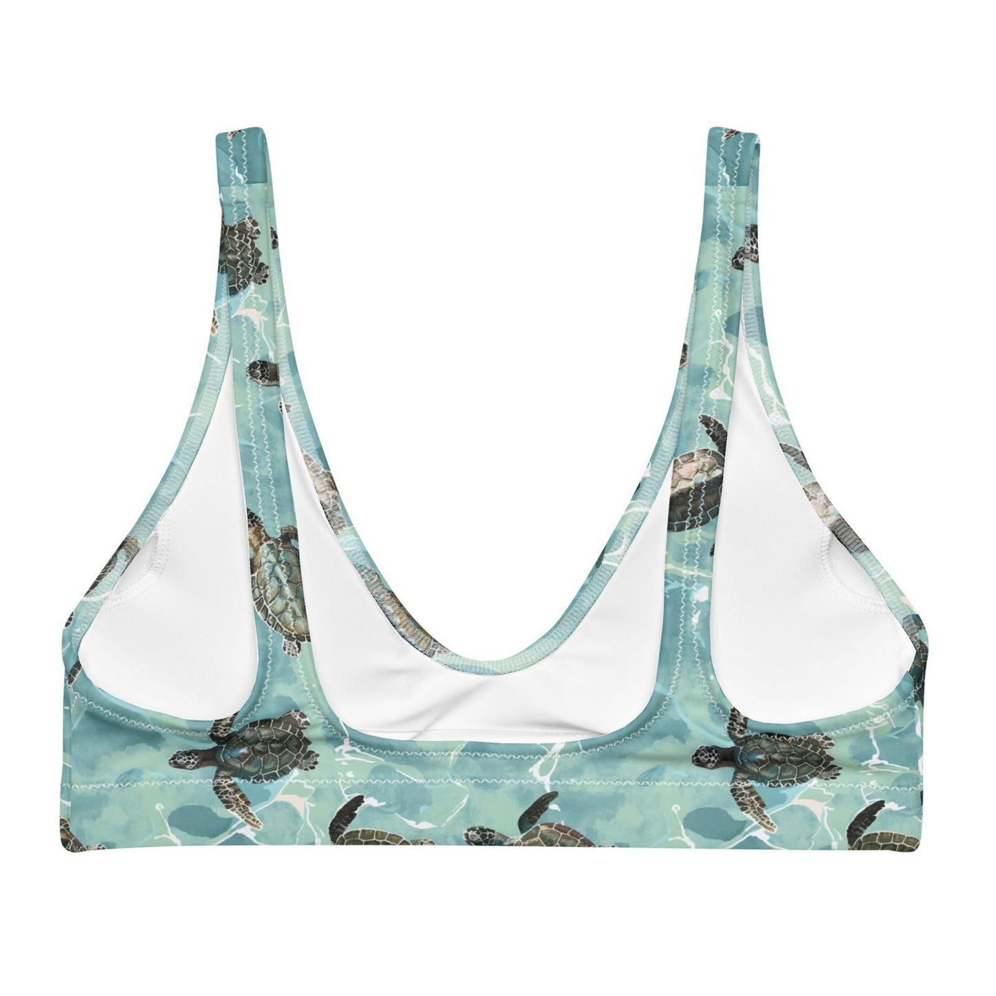 Salinity Swimwear Oceanic Sea Turtle Eco Bikini Top Bikini Top