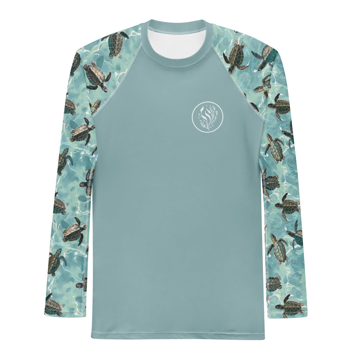 Oceanic Sea Turtle Men's Rash Guard - Salinity Swimwear