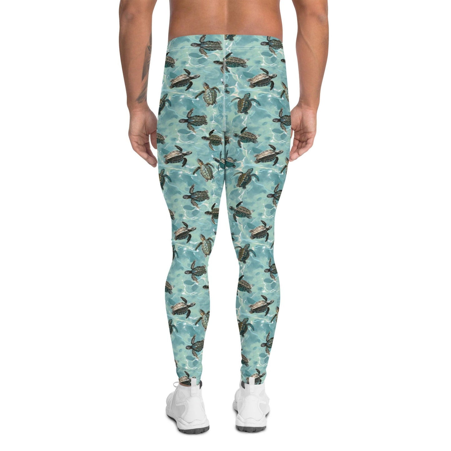 Salinity Swimwear Oceanic Sea Turtle Men's Swim Leggings Leggings