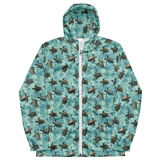 Oceanic Sea Turtle Men’s Windbreaker - Salinity Swimwear