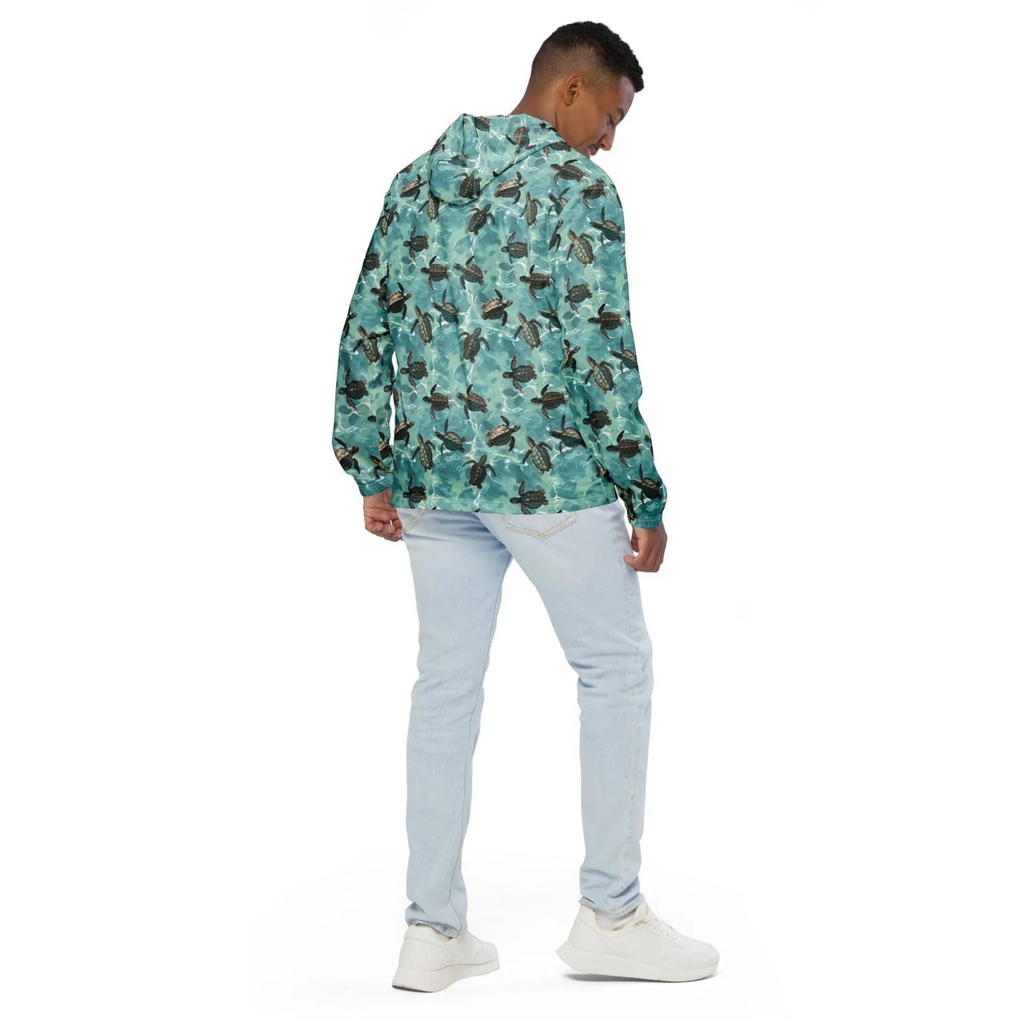 Oceanic Sea Turtle Men’s Windbreaker - Salinity Swimwear