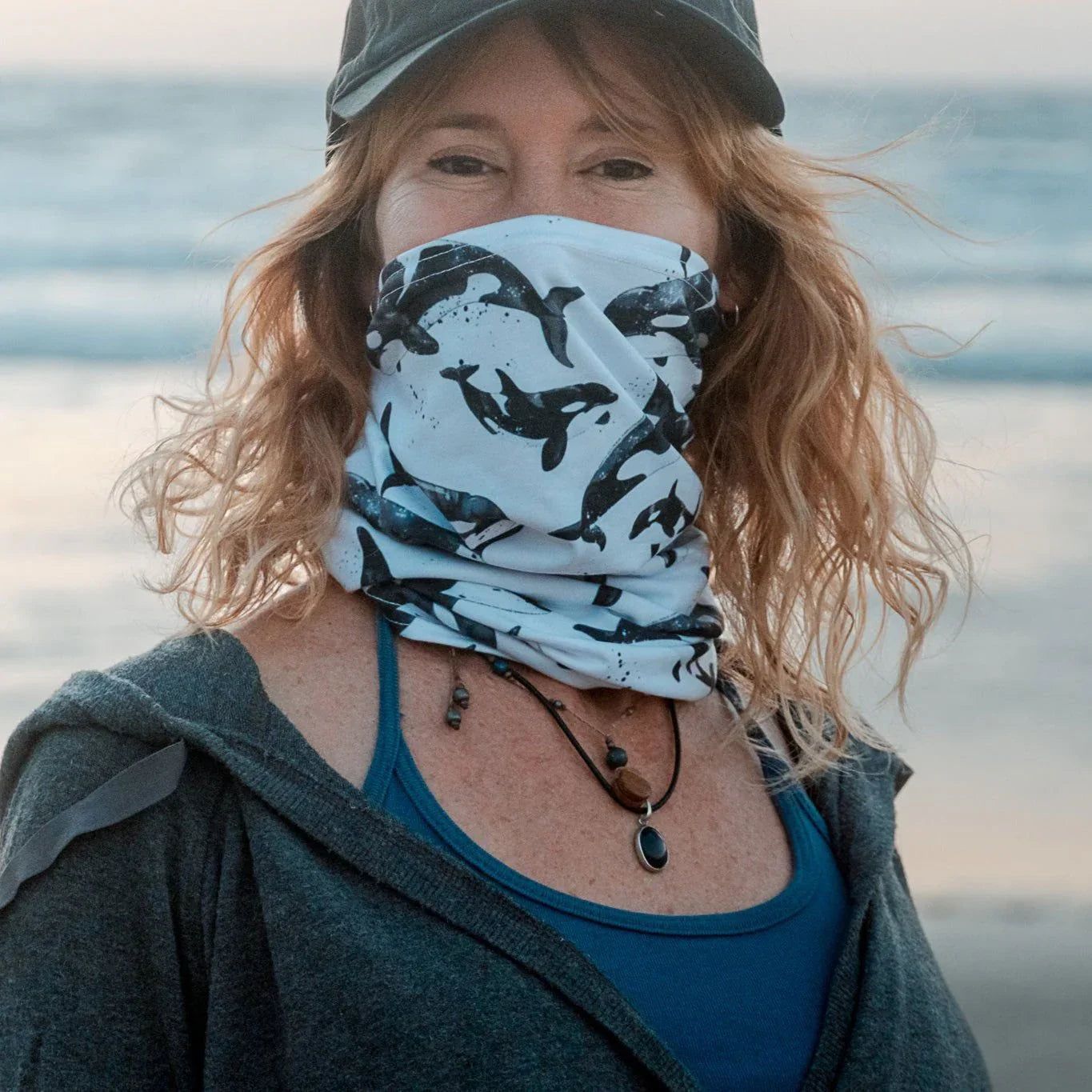 Orca Pod Buff - Salinity Swimwear