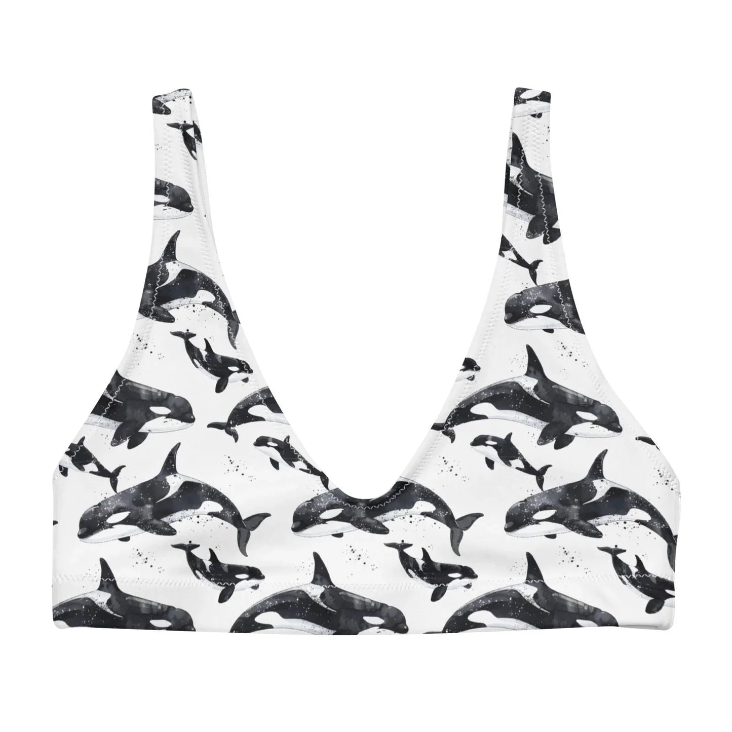 Orca Pod Eco Bikini Top - Salinity Swimwear