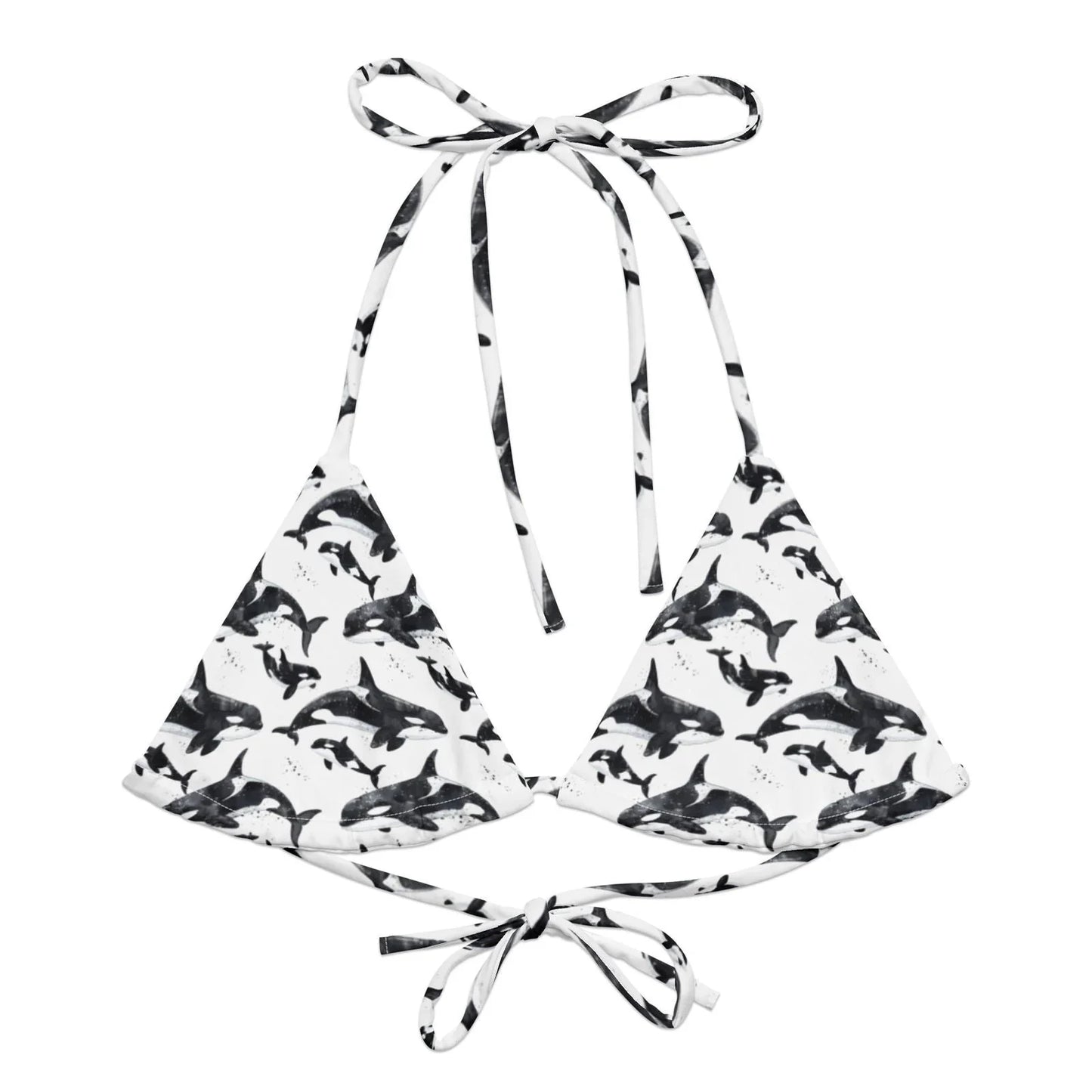 Orca Pod Eco String Bikini Top - Salinity Swimwear