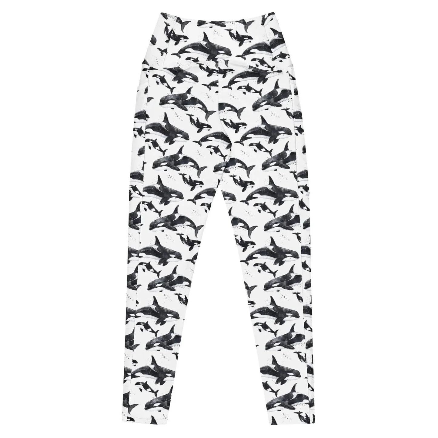 Orca Pod Eco Swim Leggings With Pockets - Salinity Swimwear