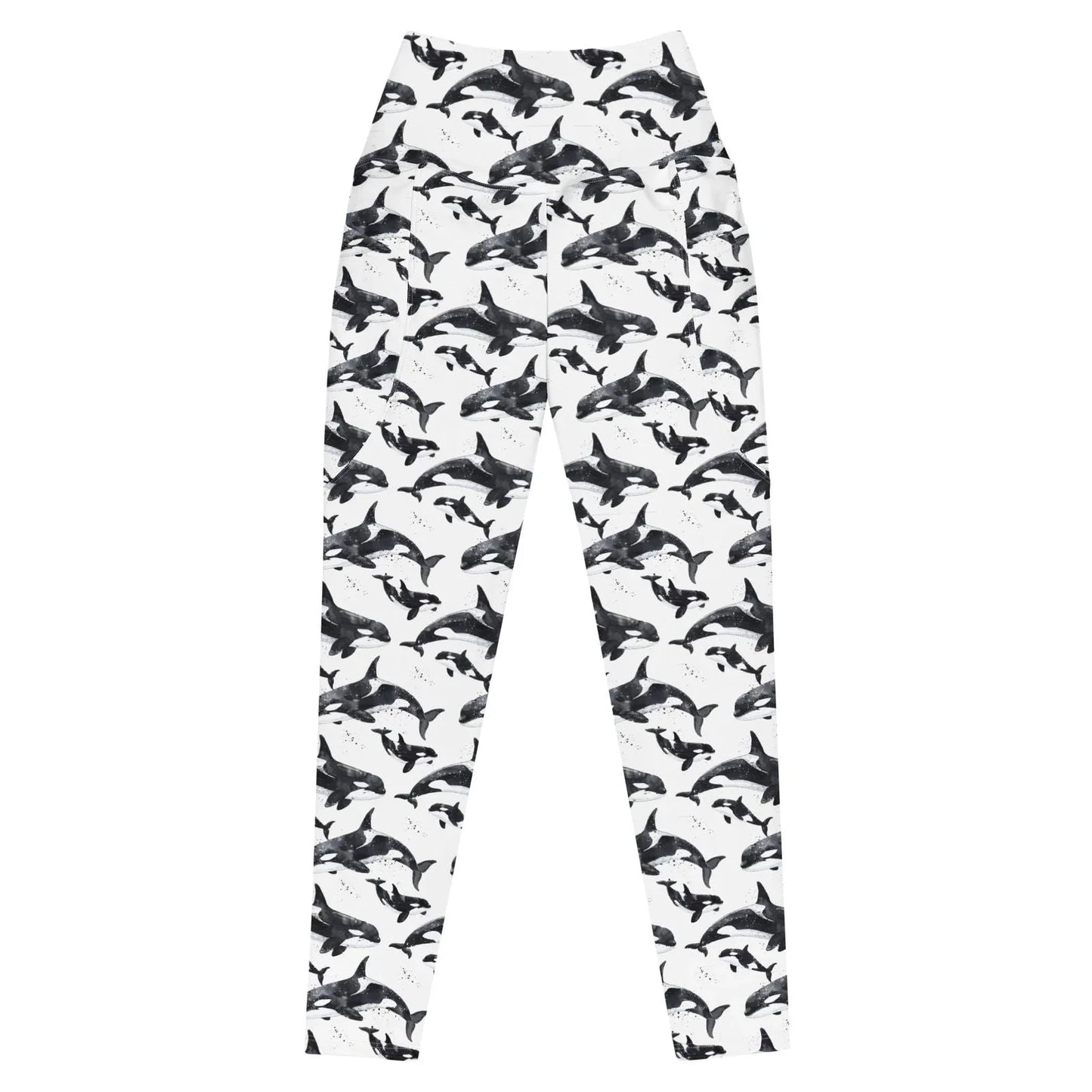 Orca Pod Eco Swim Leggings With Pockets - Salinity Swimwear