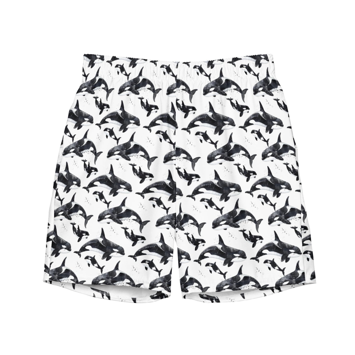 Salinity Swimwear Orca Pod Men's Eco Swim Trunks Swim Trunks