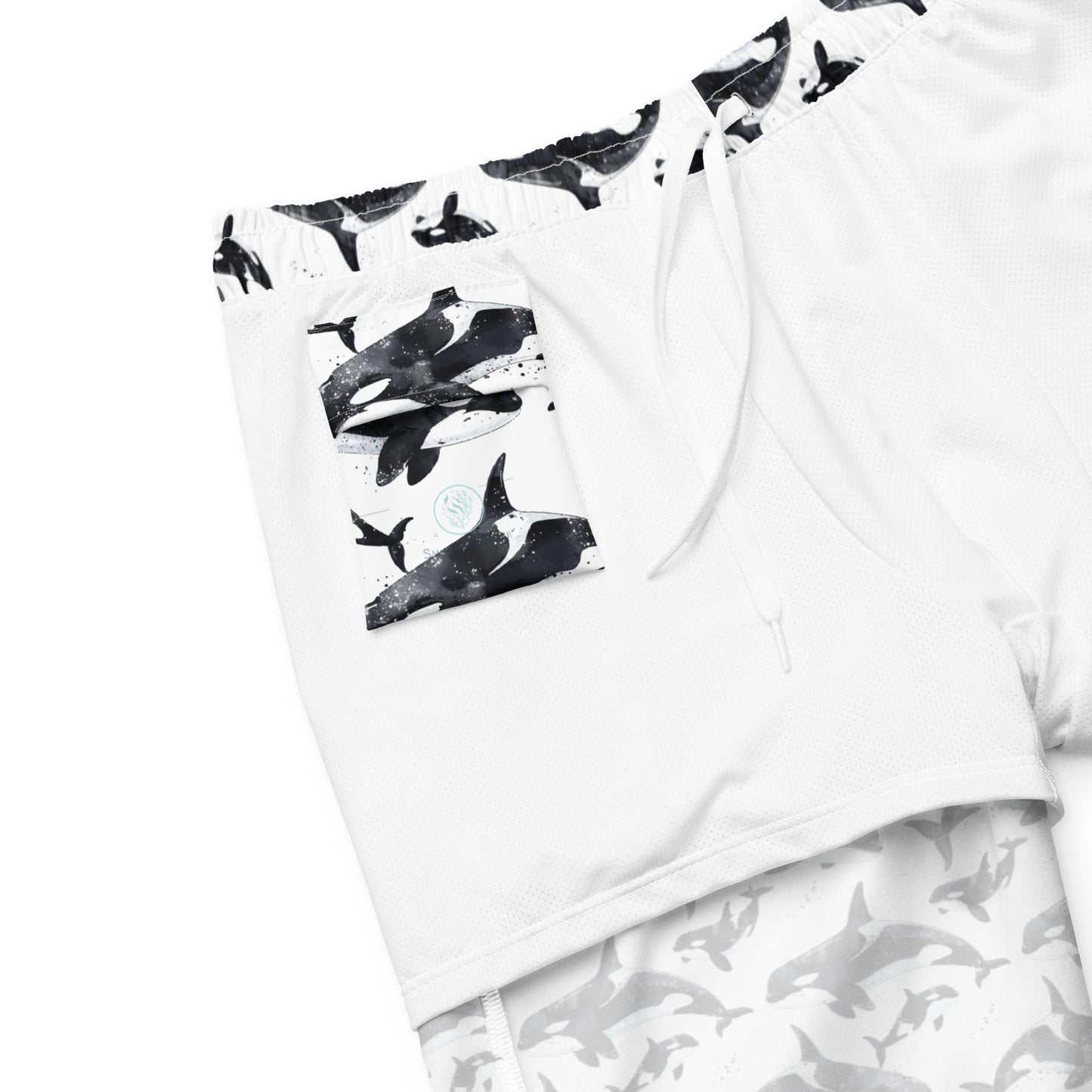 Salinity Swimwear Orca Pod Men's Eco Swim Trunks Swim Trunks