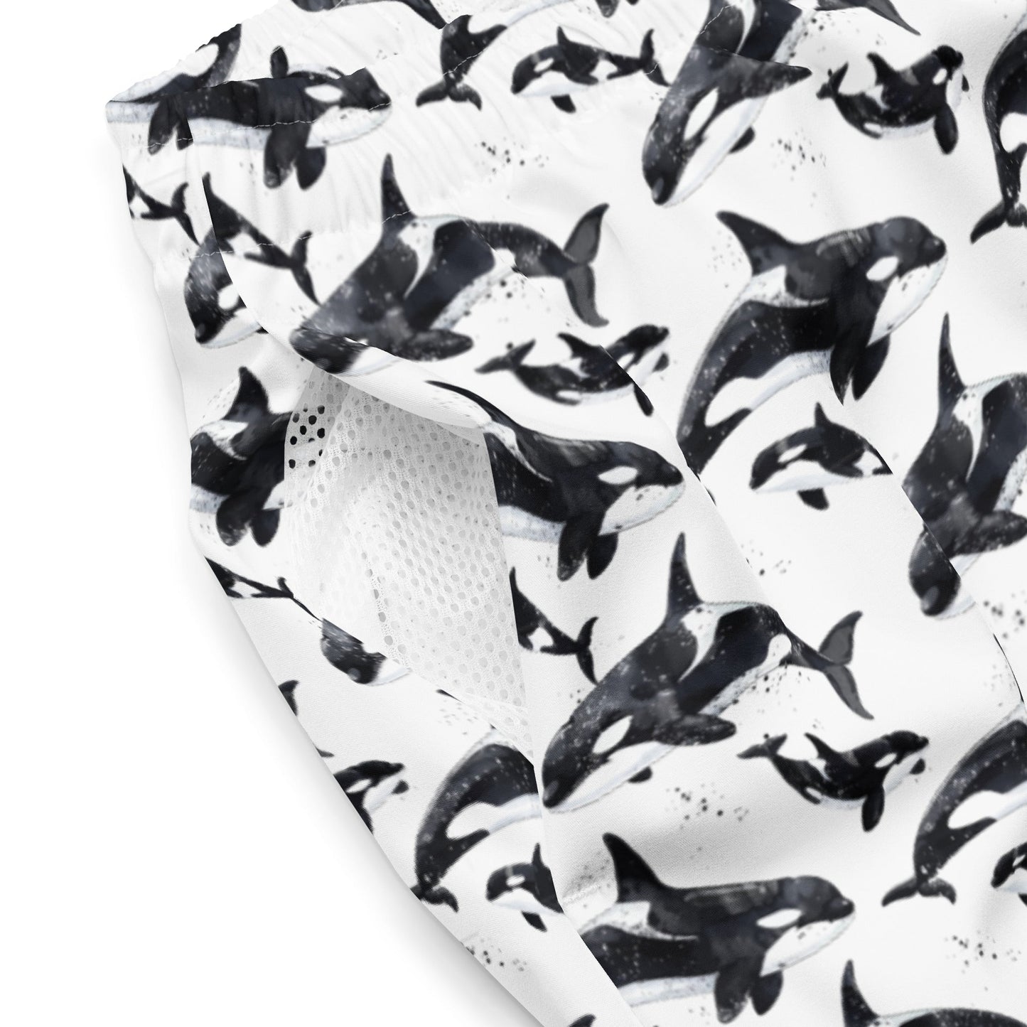 Salinity Swimwear Orca Pod Men's Eco Swim Trunks Swim Trunks