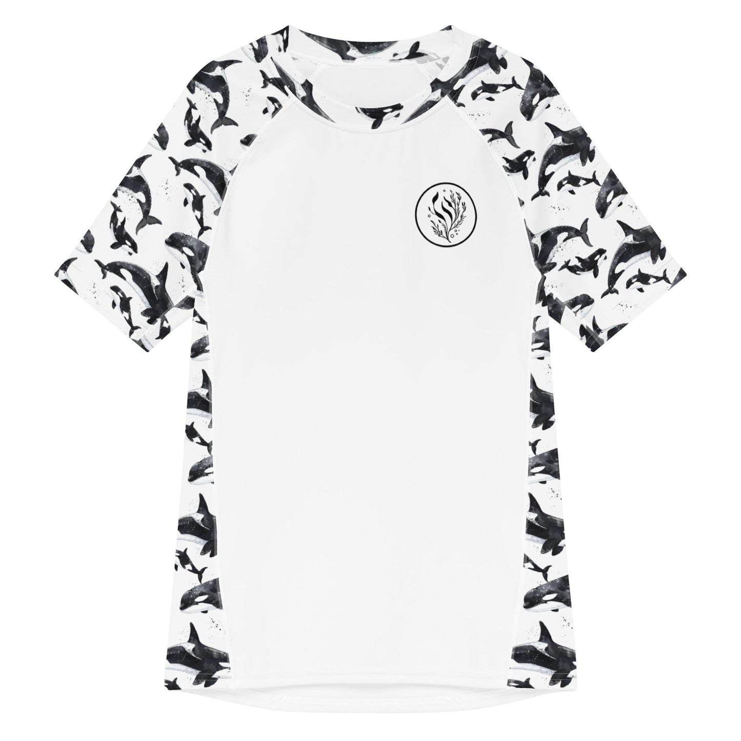 Orca Pod Men’s Short Sleeve Swim Shirt - Salinity Swimwear