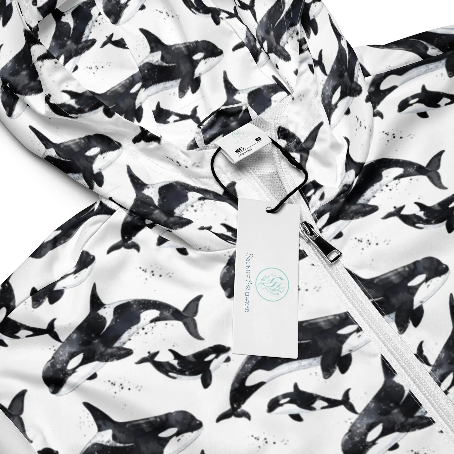 Orca Pod Men's Windbreaker - Salinity Swimwear