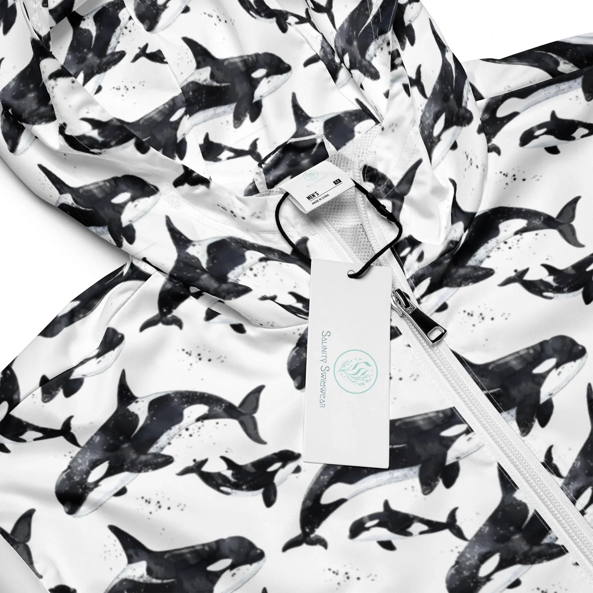 Orca Pod Men's Windbreaker - Salinity Swimwear