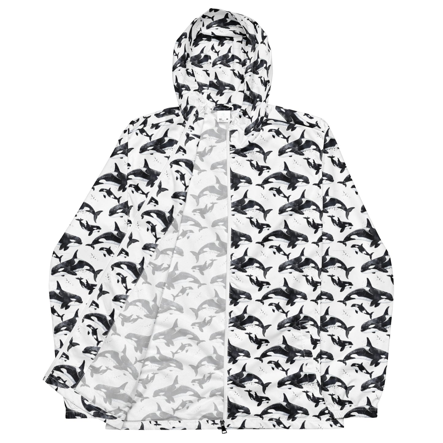 Salinity Swimwear Orca Pod Men's Windbreaker Windbreaker