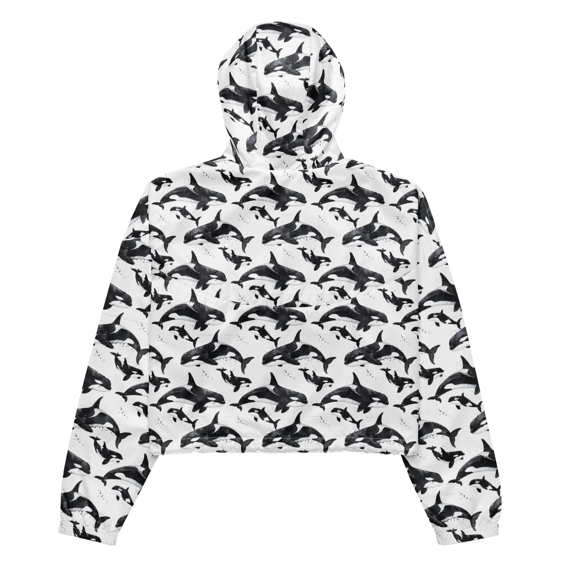 Orca Pod Women’s cropped Windbreaker - Salinity Swimwear