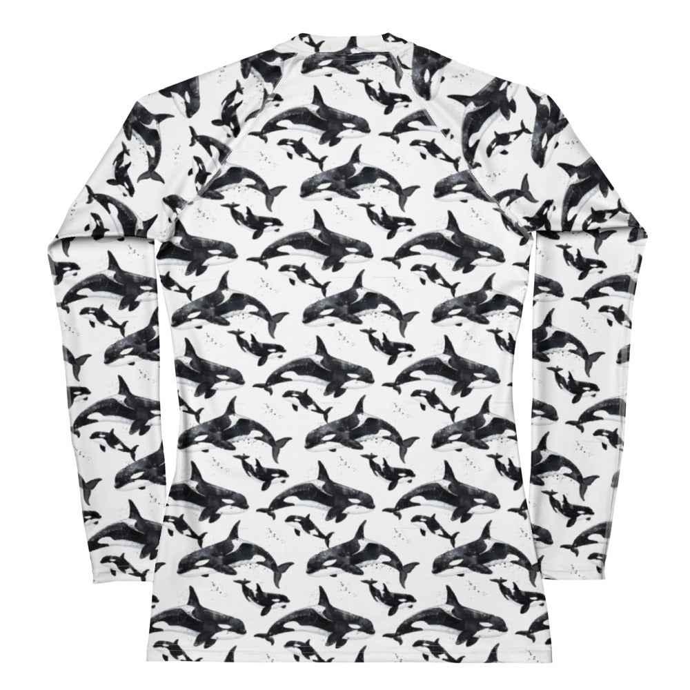 Orca Pod Women's Rash Guard - Salinity Swimwear