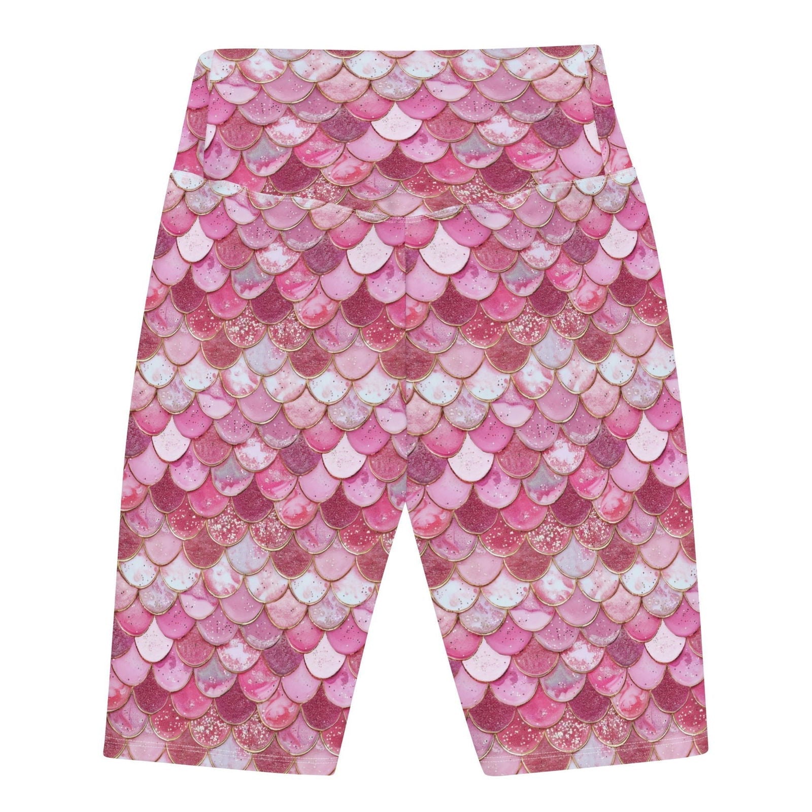 Pink Pearl Mermaid 8" Inch Dive Shorts - Salinity Swimwear