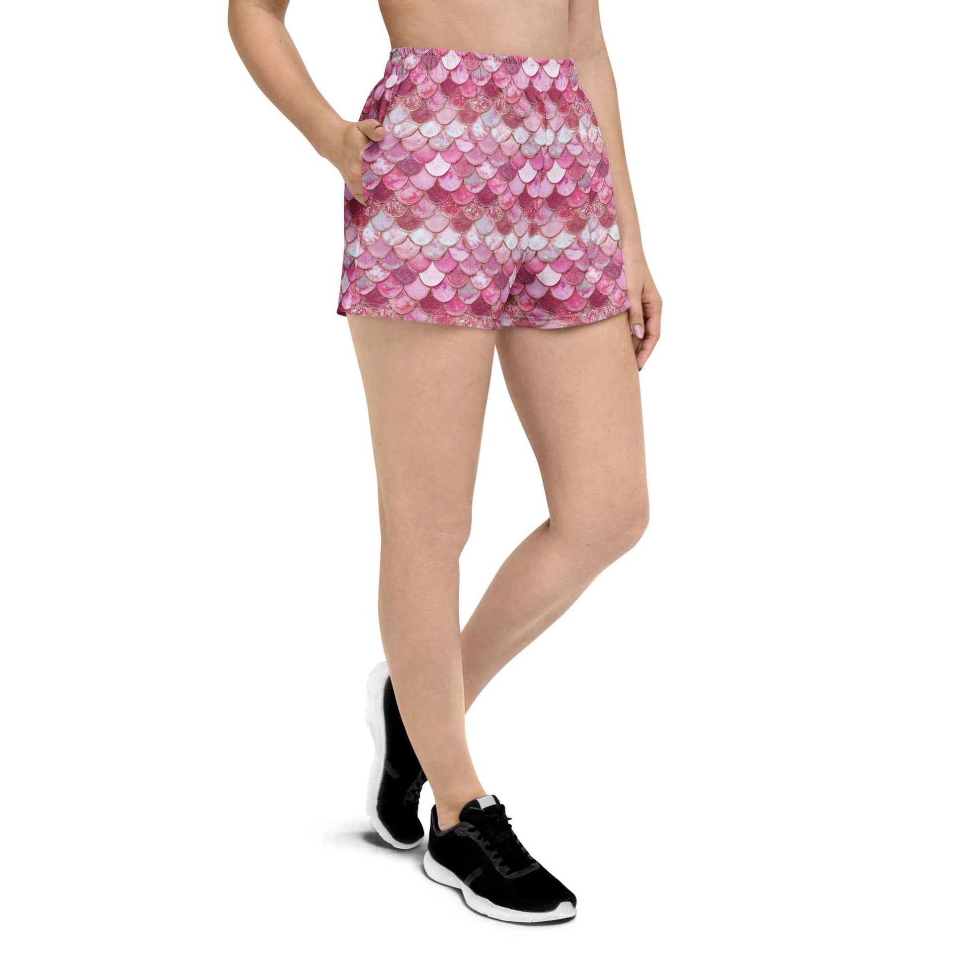 Pink Pearl Mermaid Eco Swim Shorts - Salinity Swimwear