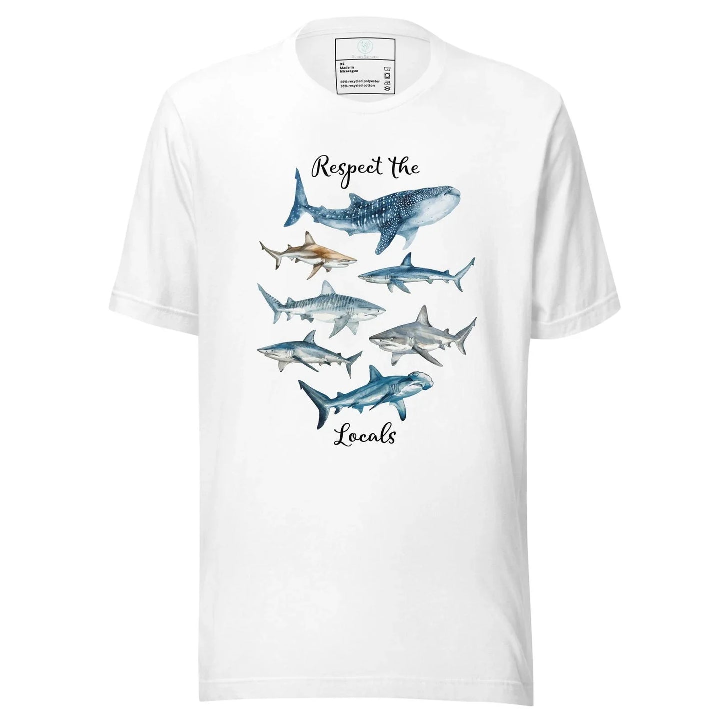 Respect The Locals Men's Eco T-Shirt - Salinity Swimwear