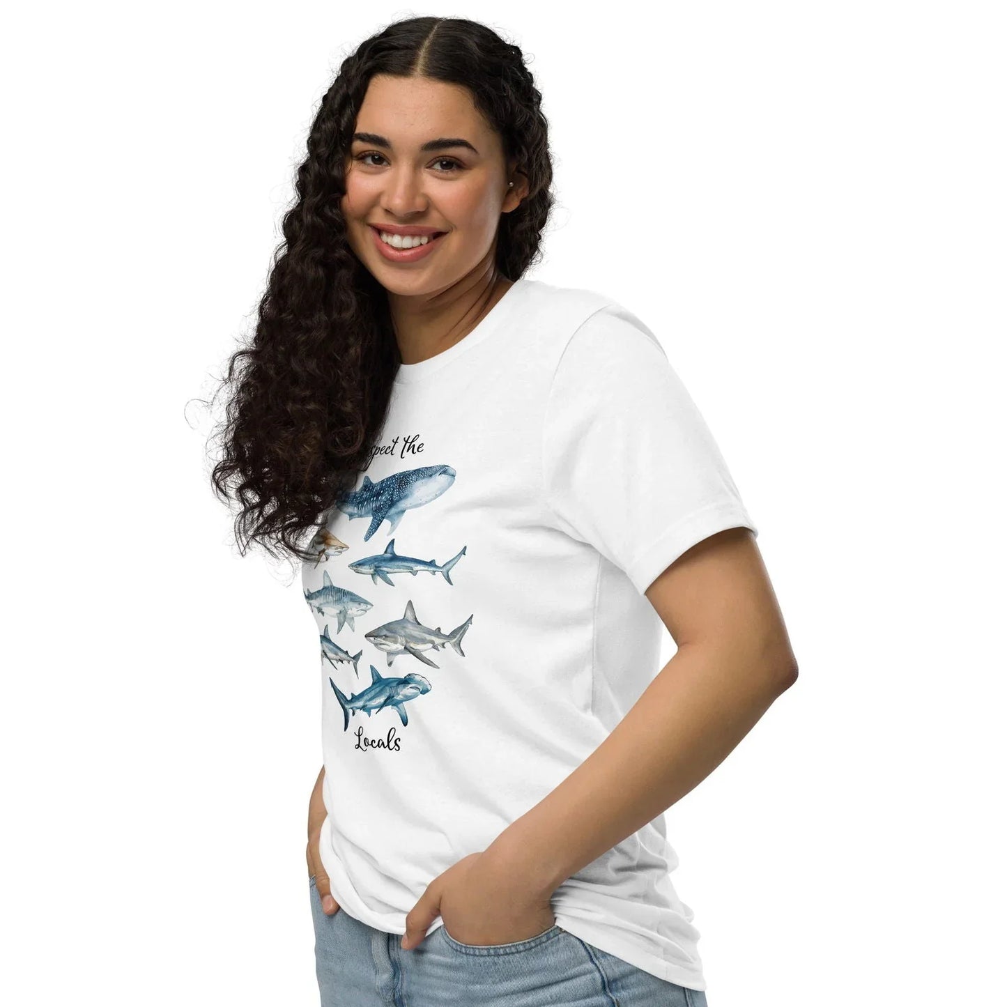 Respect The Locals Women's Eco T-Shirt - Salinity Swimwear