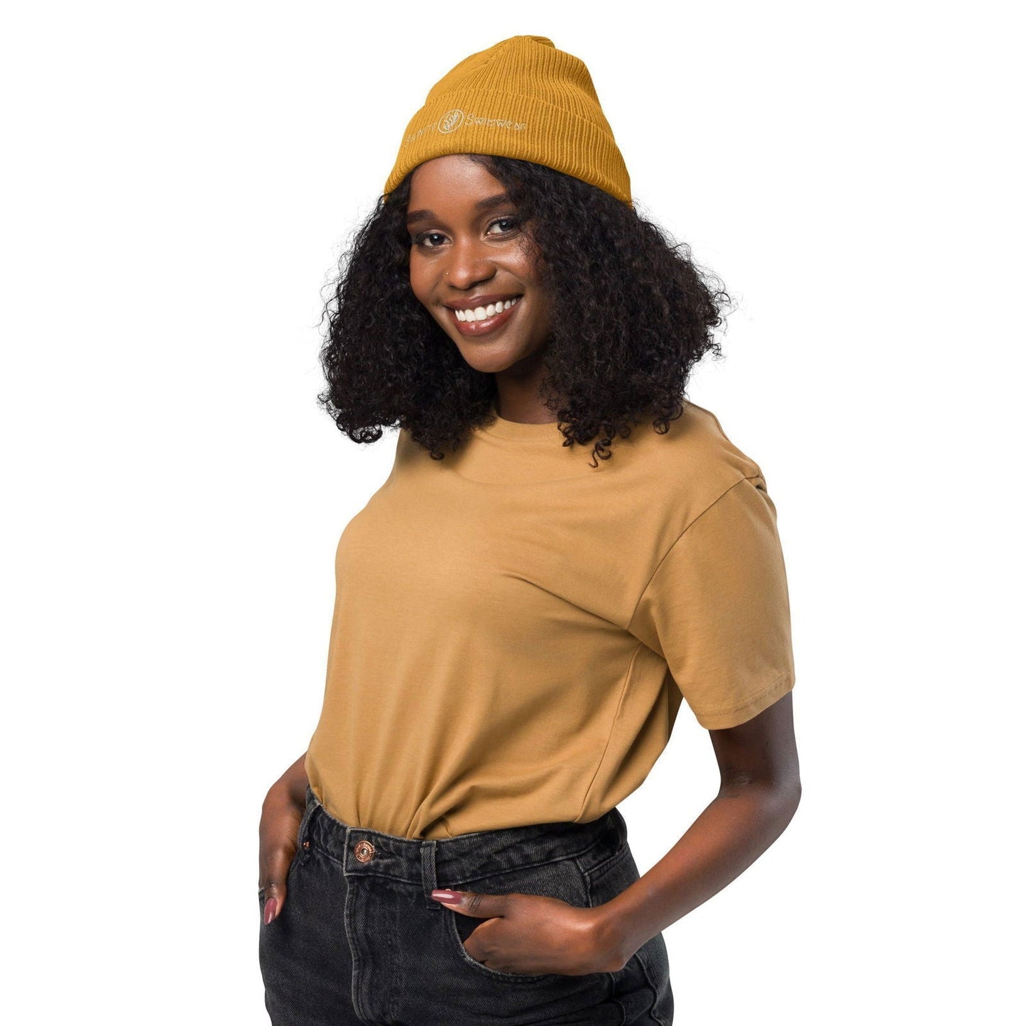 Salinity Swimwear Salinity Swimwear Organic Ribbed Beanie Hat