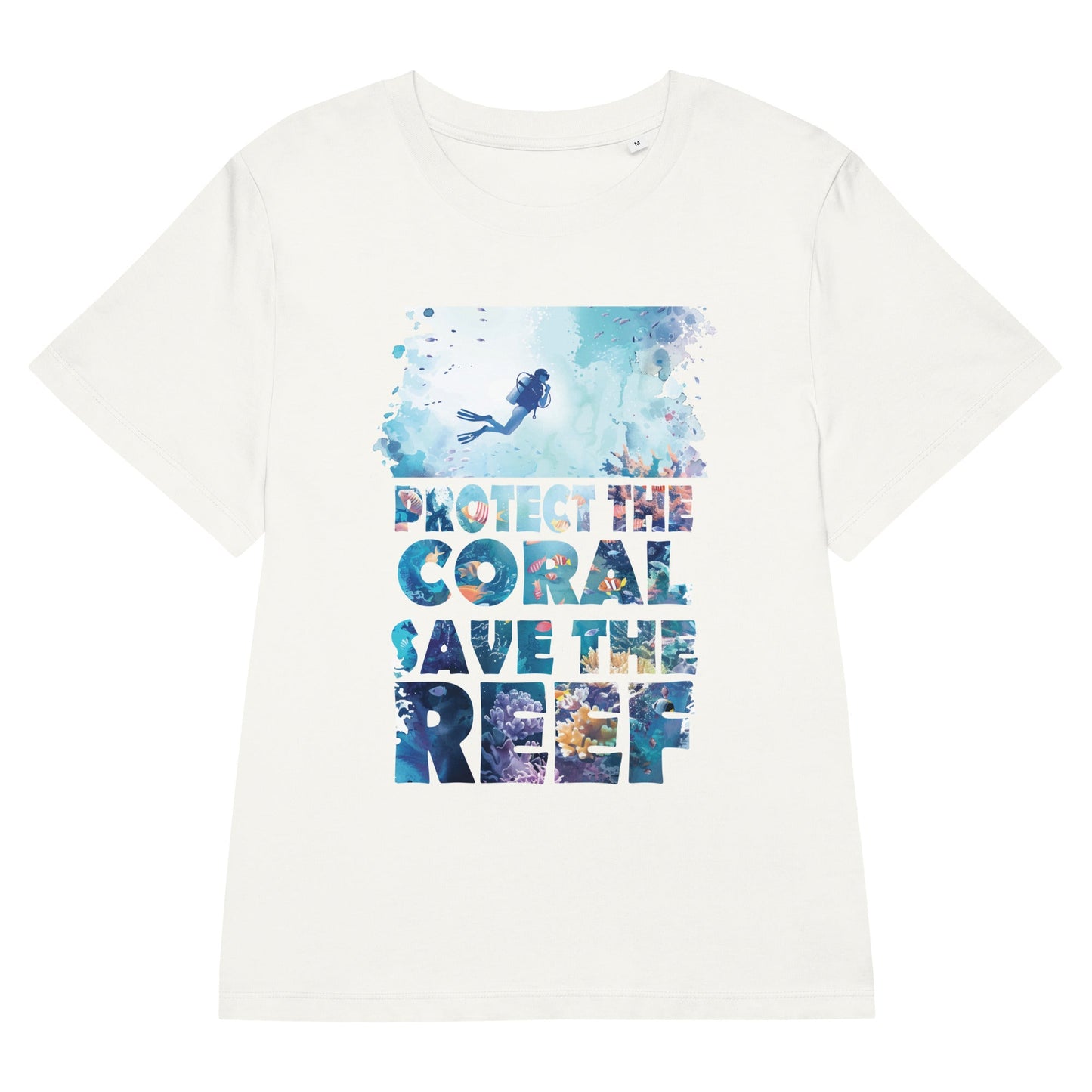 Salinity Swimwear Save the Reef Women’s Organic T-Shirt T-Shirt