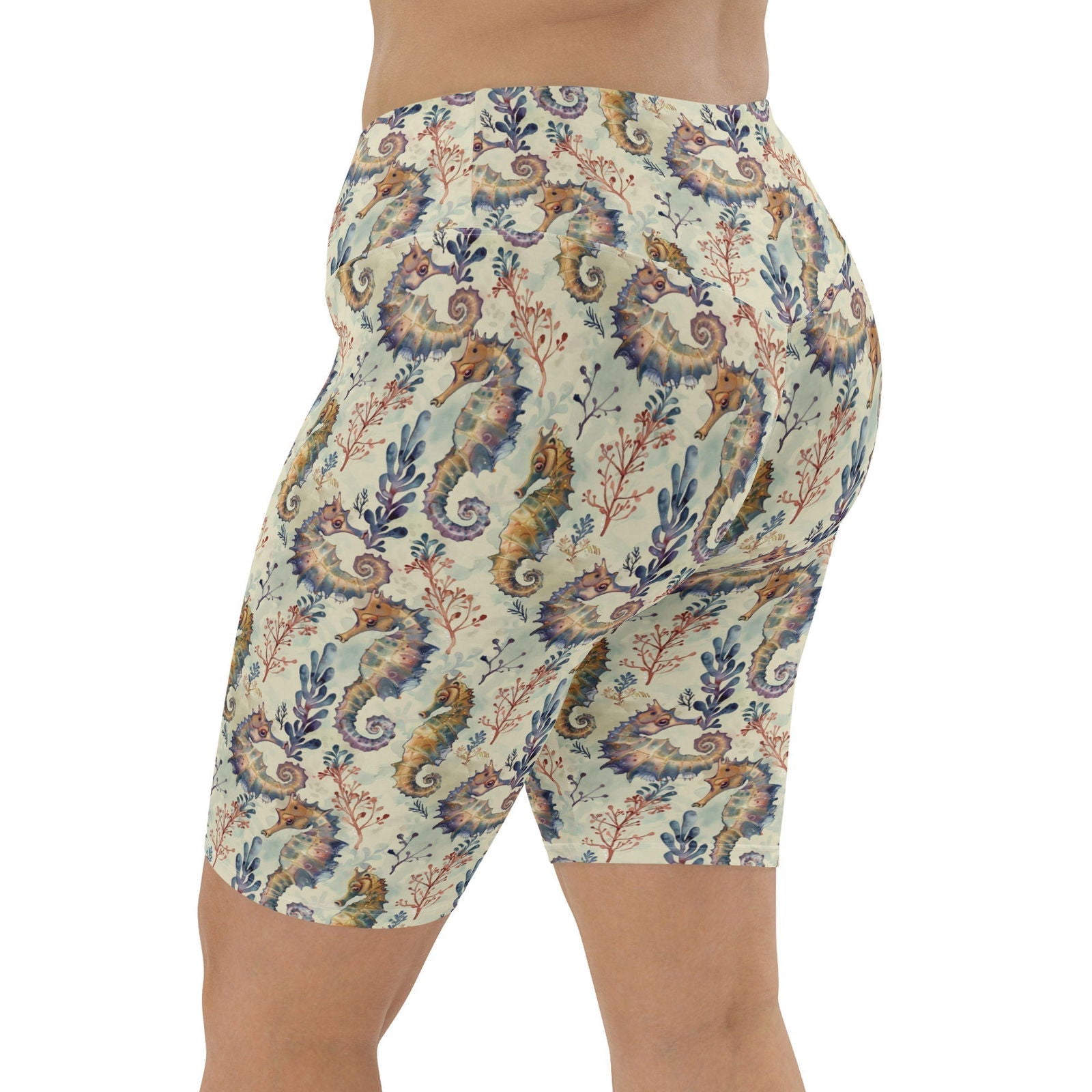 Seahorse Haven 8" Inch Dive Shorts - Salinity Swimwear